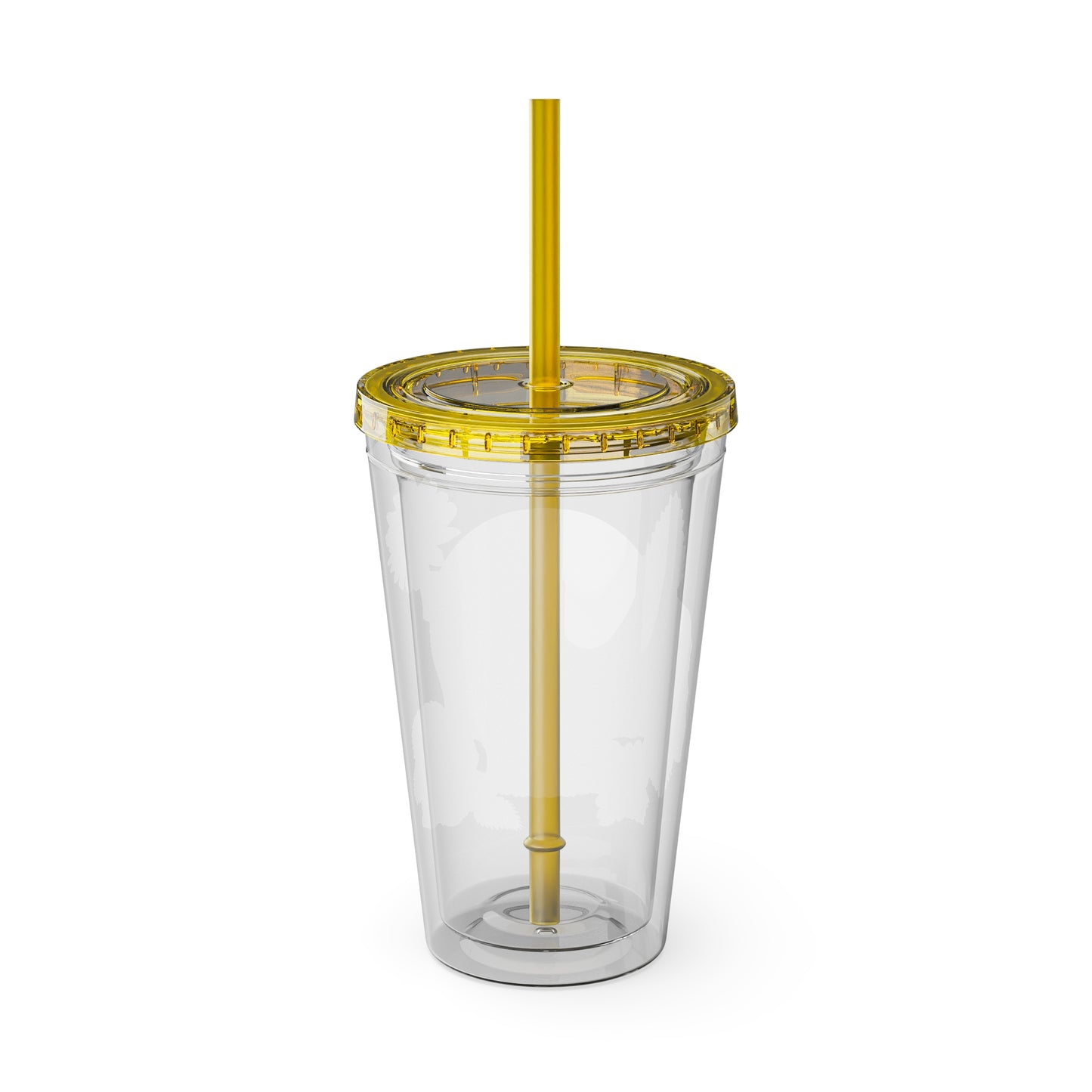 Kinda Emotional/Emotionless Sunsplash Tumbler with Straw, 16oz