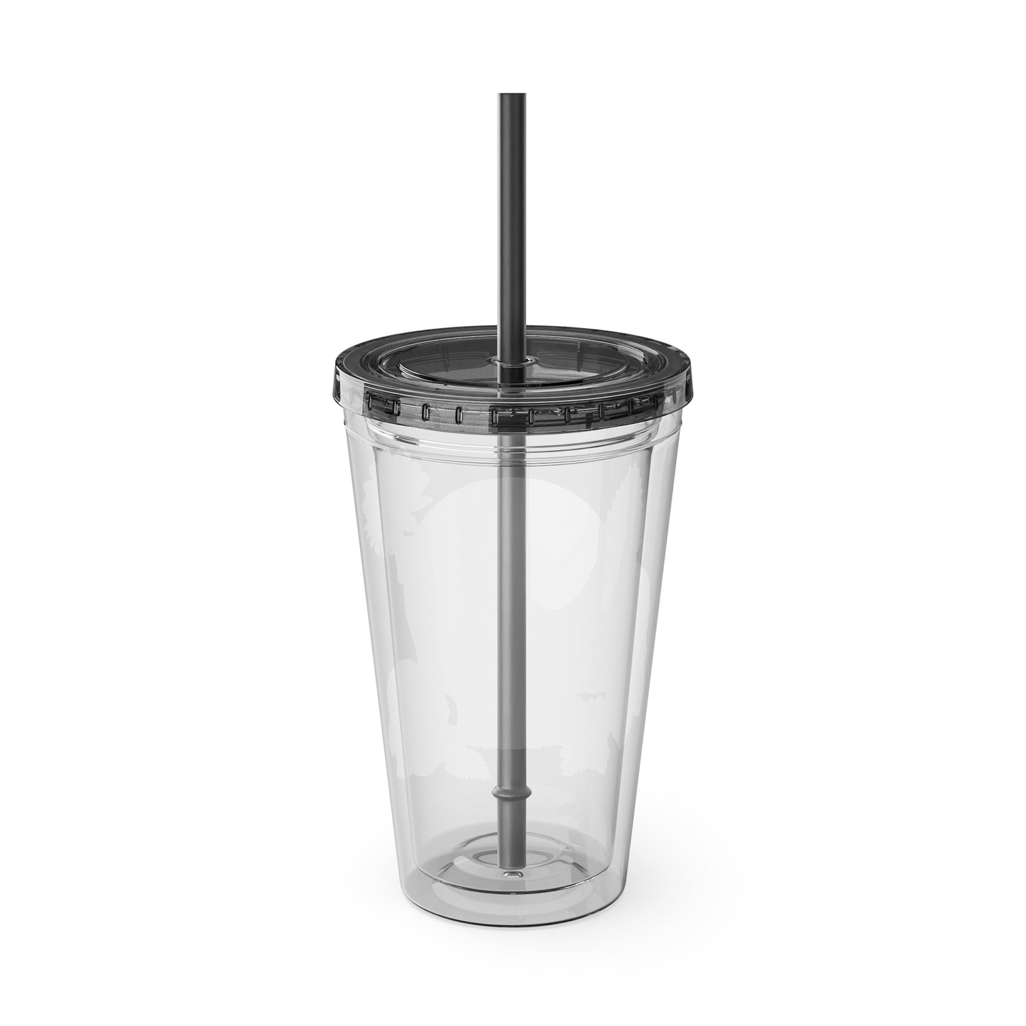 Kinda Emotional/Emotionless Sunsplash Tumbler with Straw, 16oz