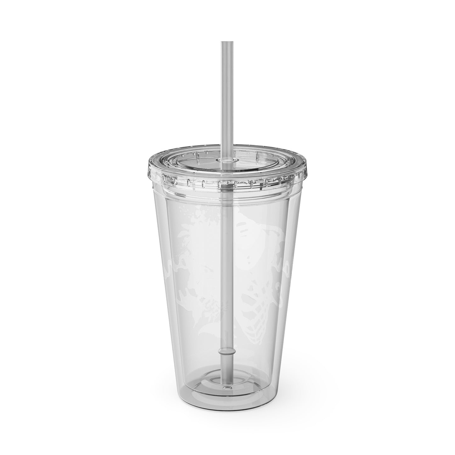 Love Beyond Eternity Sunsplash Tumbler with Straw, 16oz