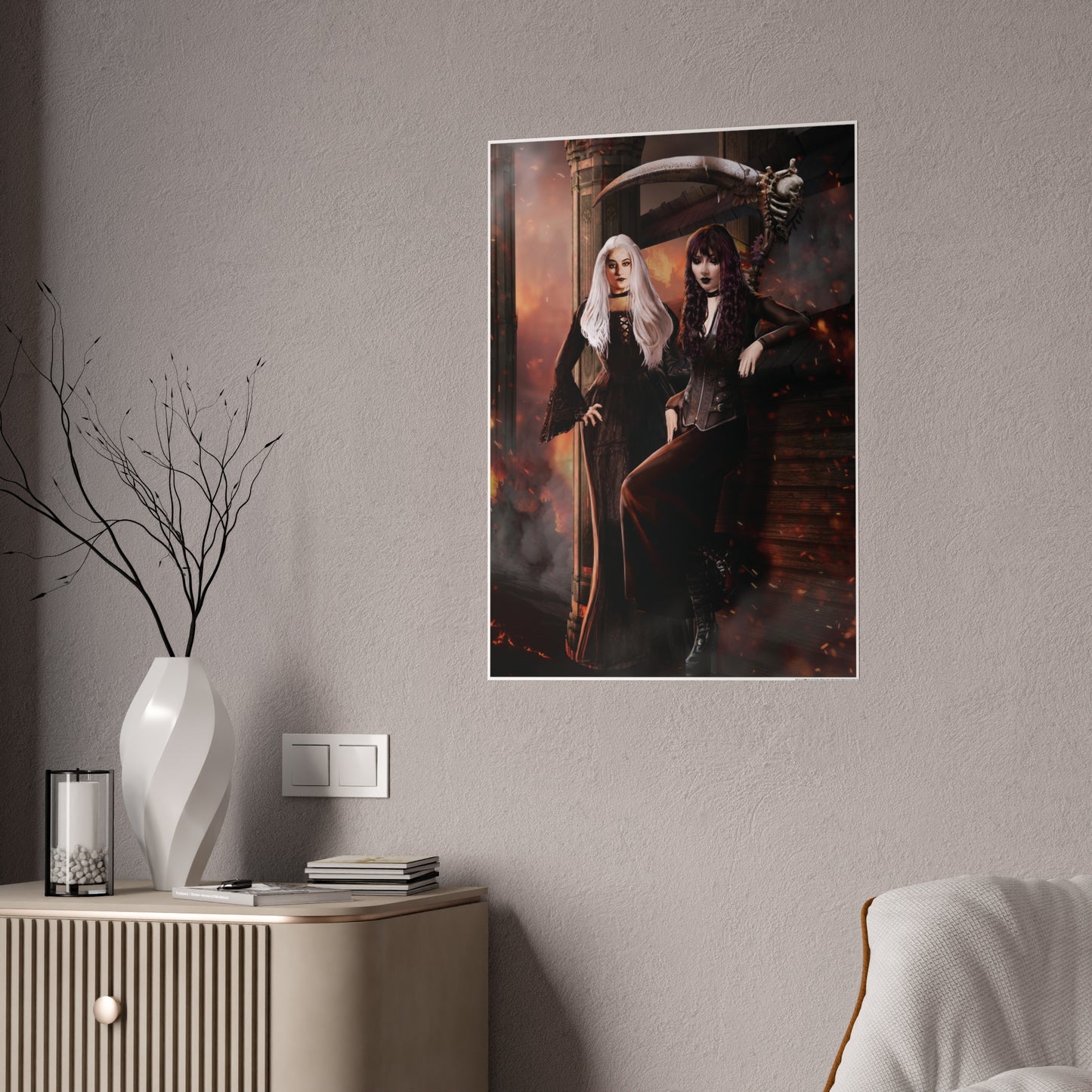 Death & Misery in Hell Gloss Poster