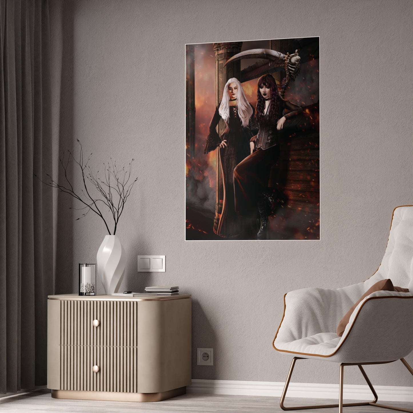 Death & Misery in Hell Gloss Poster