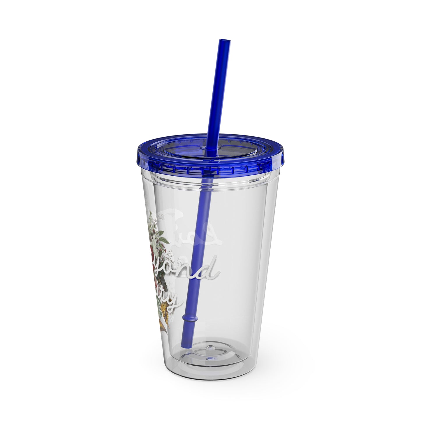 Love Beyond Eternity Sunsplash Tumbler with Straw, 16oz