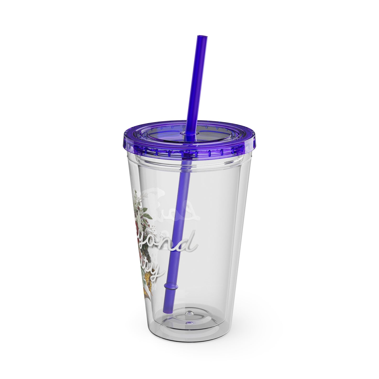 Love Beyond Eternity Sunsplash Tumbler with Straw, 16oz