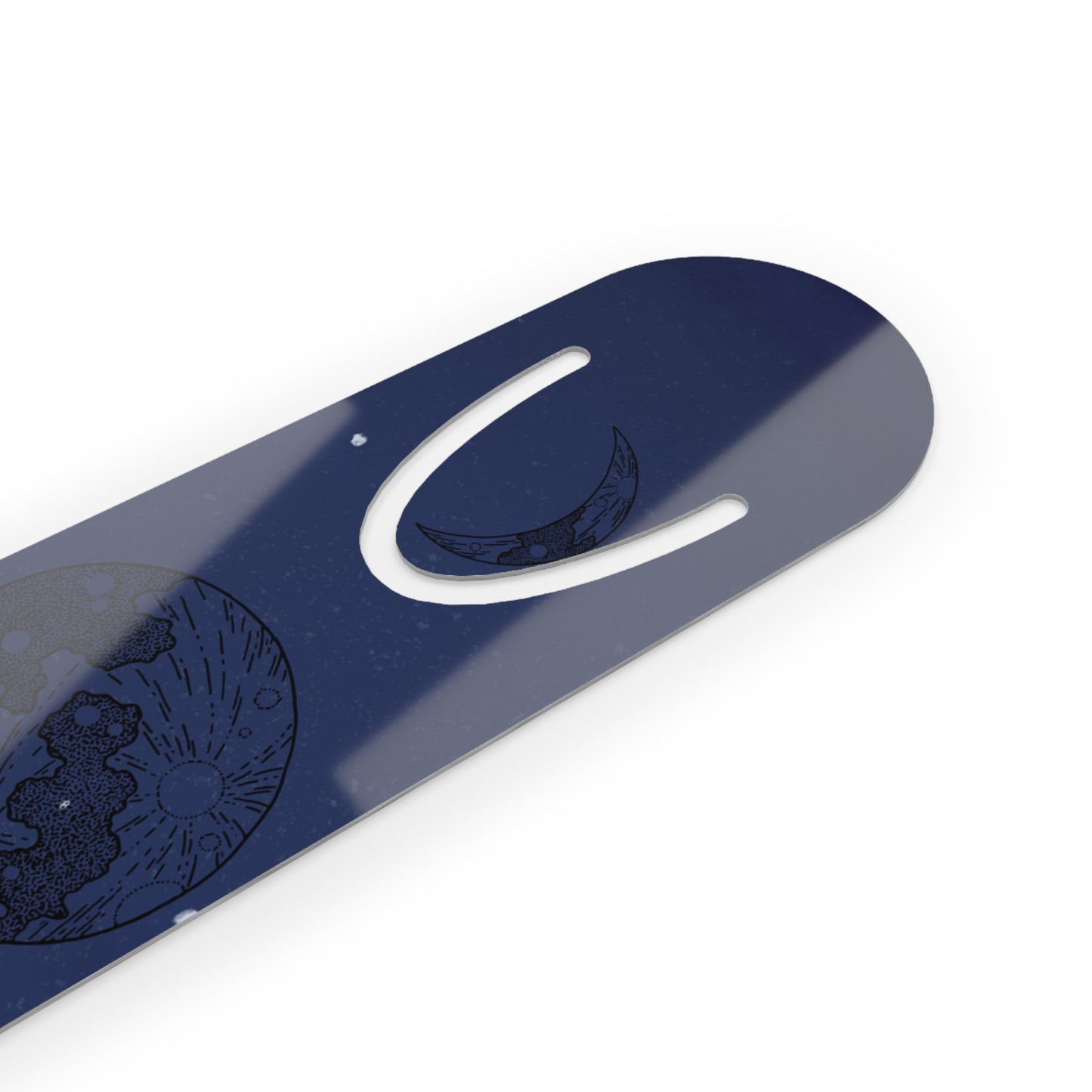 Navy Moon Bookmark