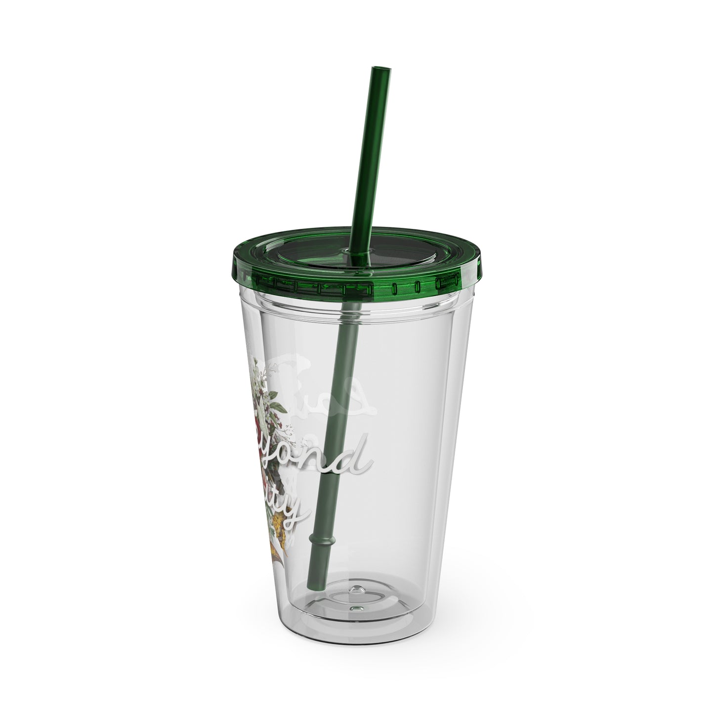 Love Beyond Eternity Sunsplash Tumbler with Straw, 16oz