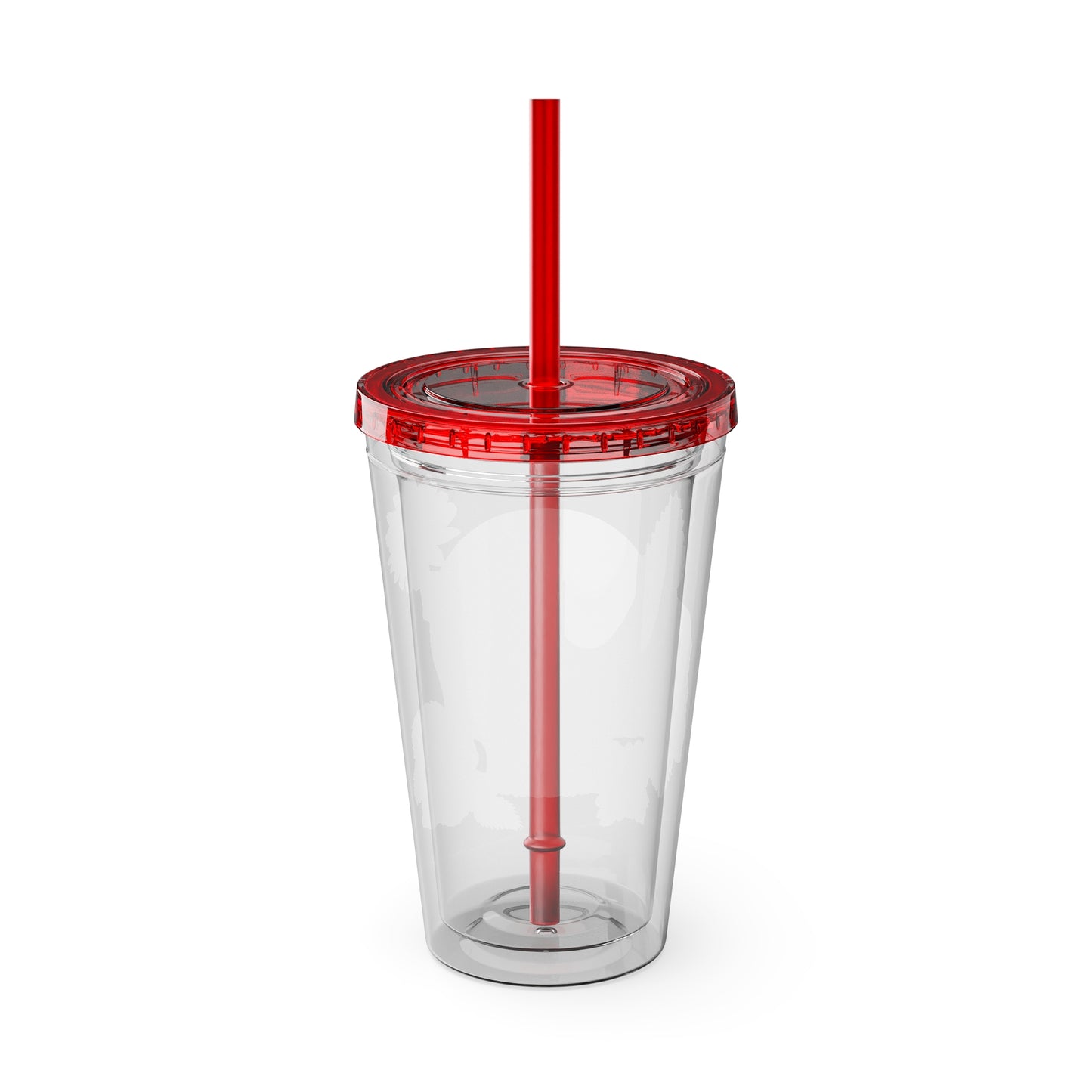 Kinda Emotional/Emotionless Sunsplash Tumbler with Straw, 16oz