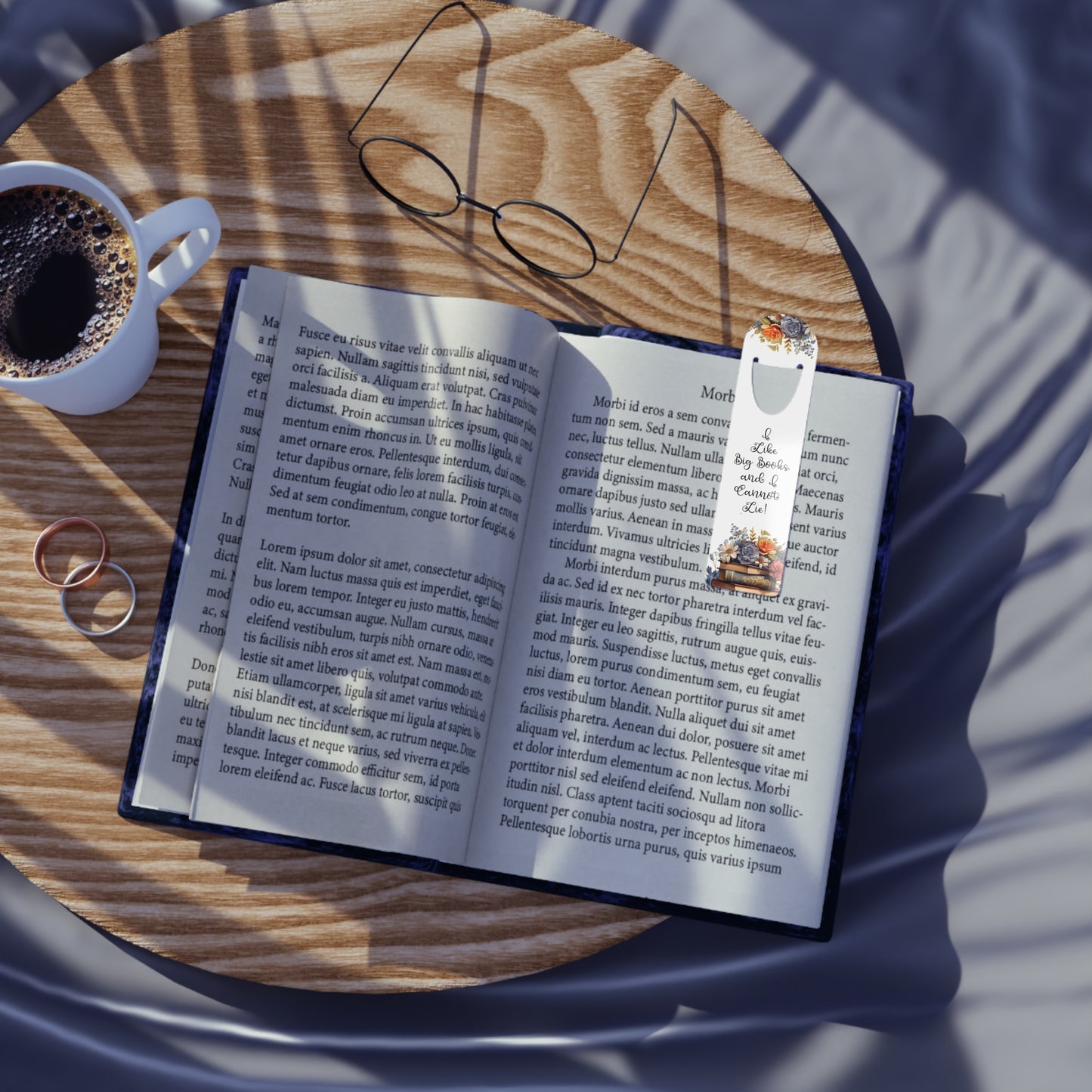 I look big books & I can not lie Bookmark
