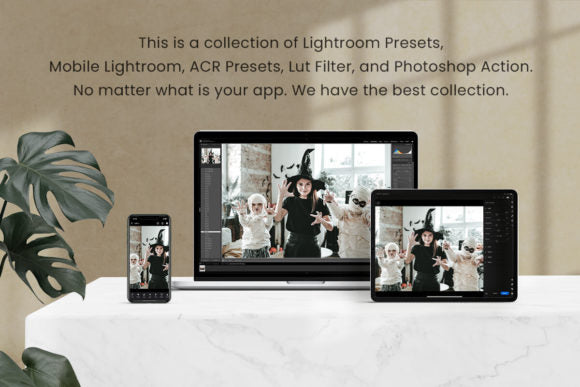 Halloween Lightroom Preset Photoshop LUT