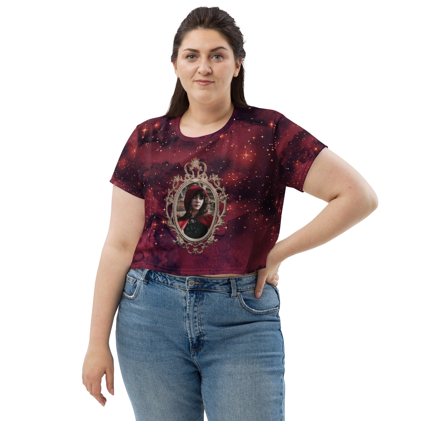 Red Riding Hood Crop Tee