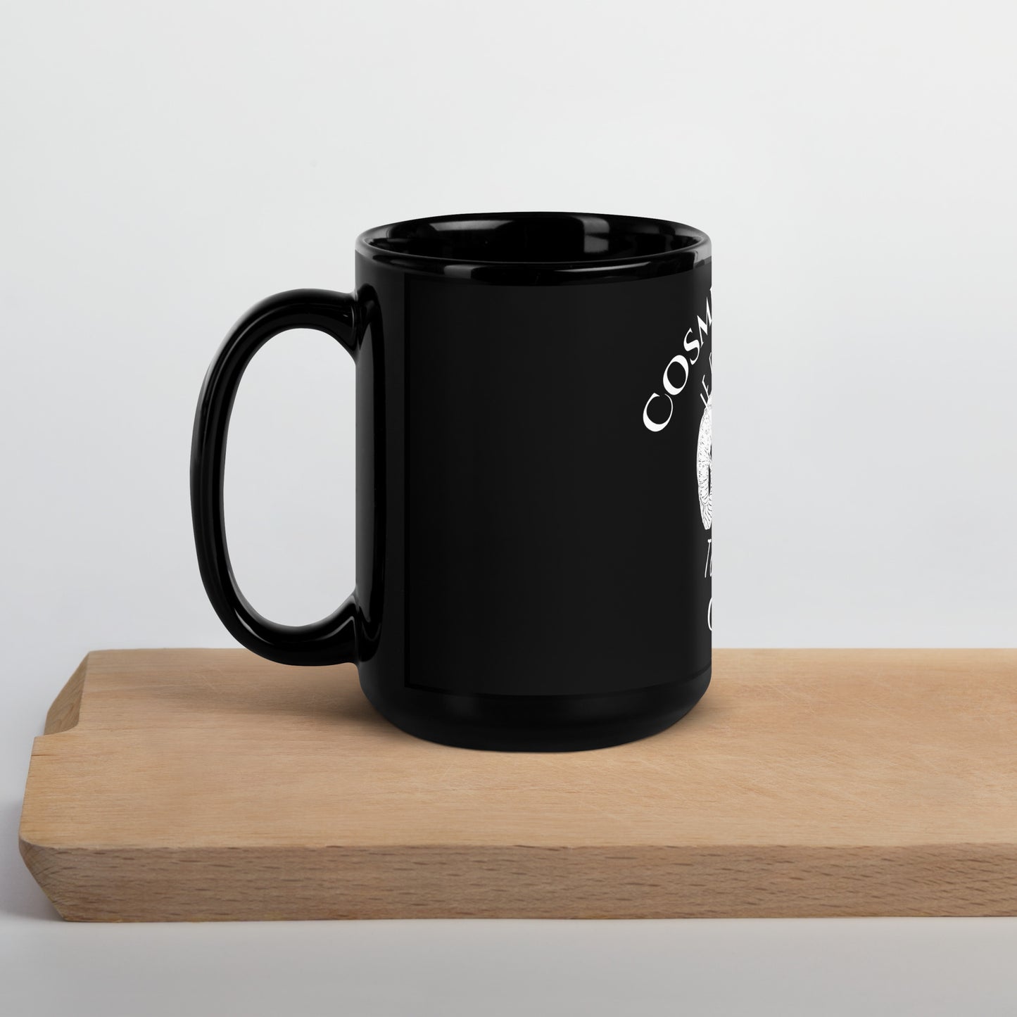 If Found Return to Lady Death Black Glossy Mug
