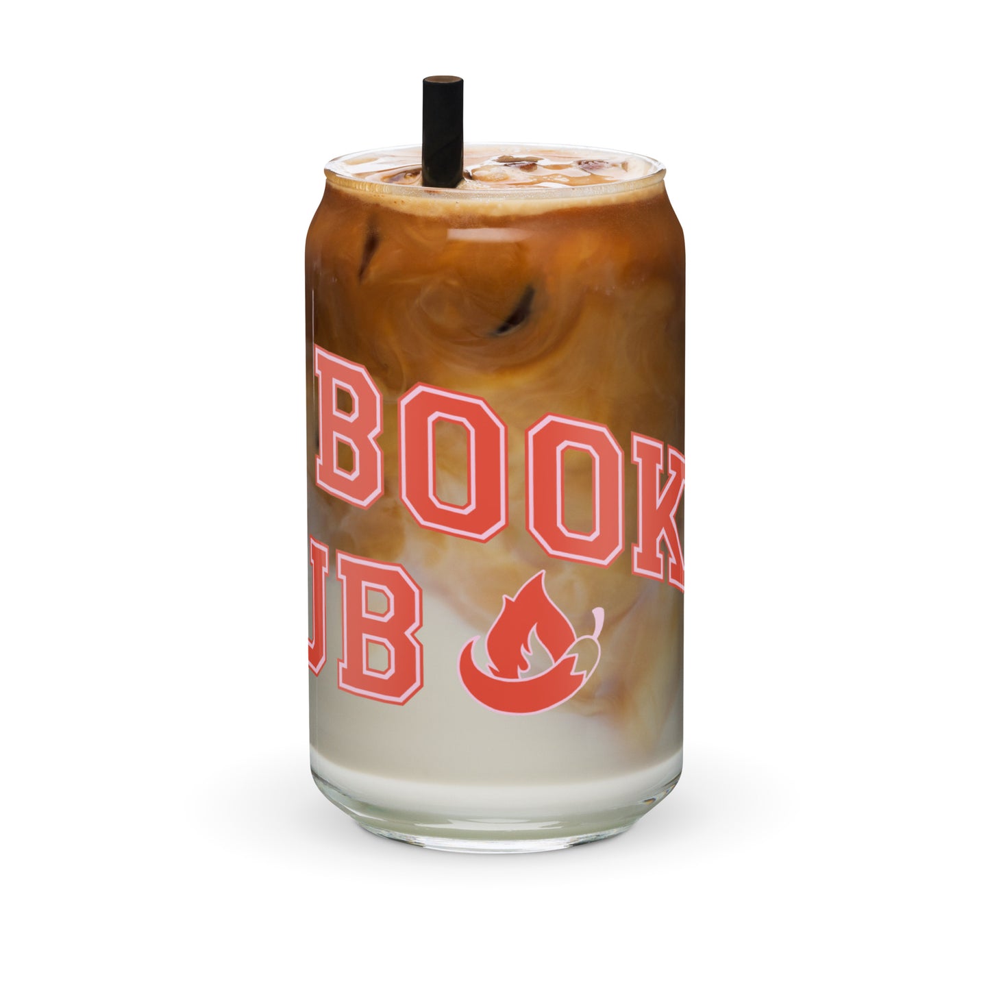 Spicy Book Club Glass
