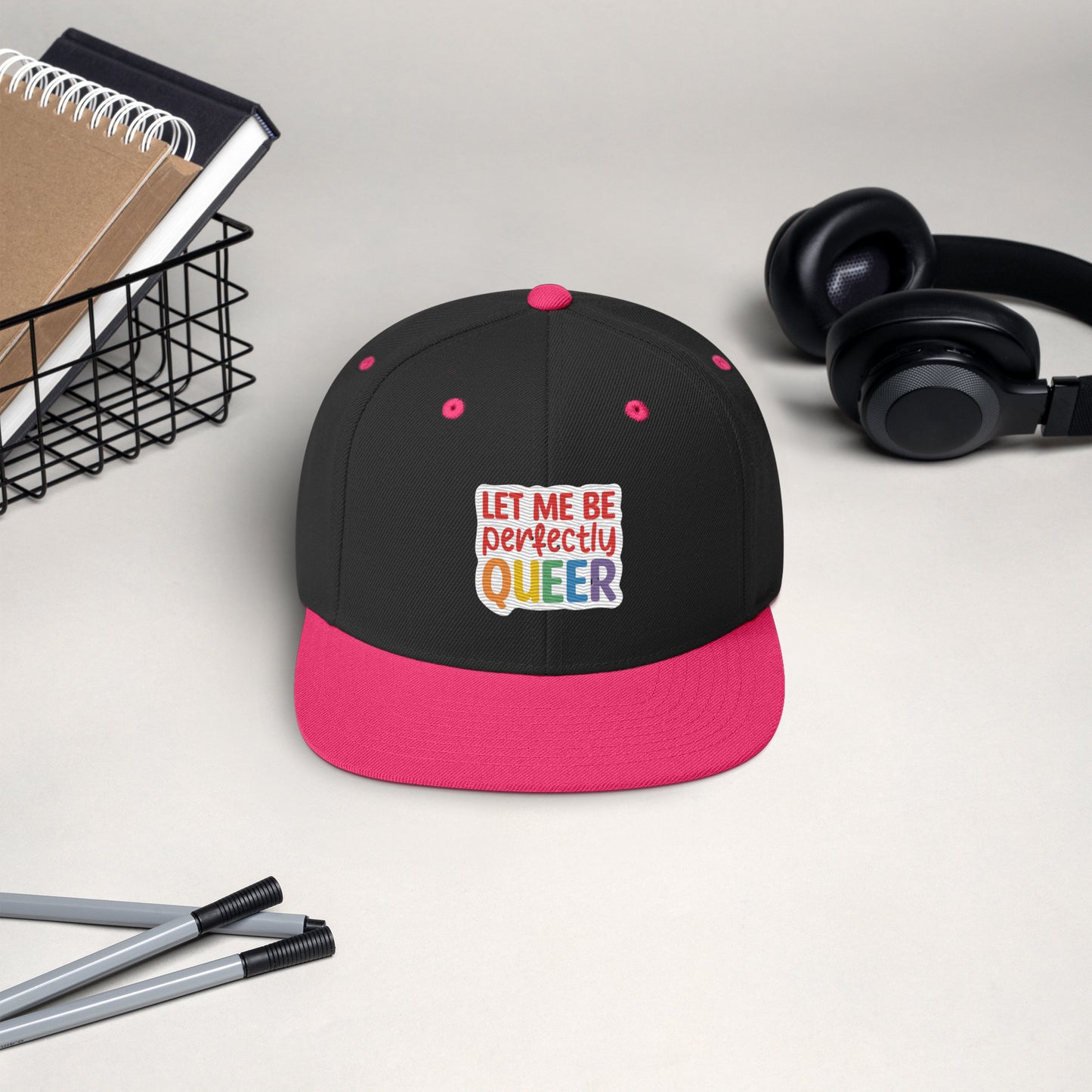 perfectly Queer Snapback Hat