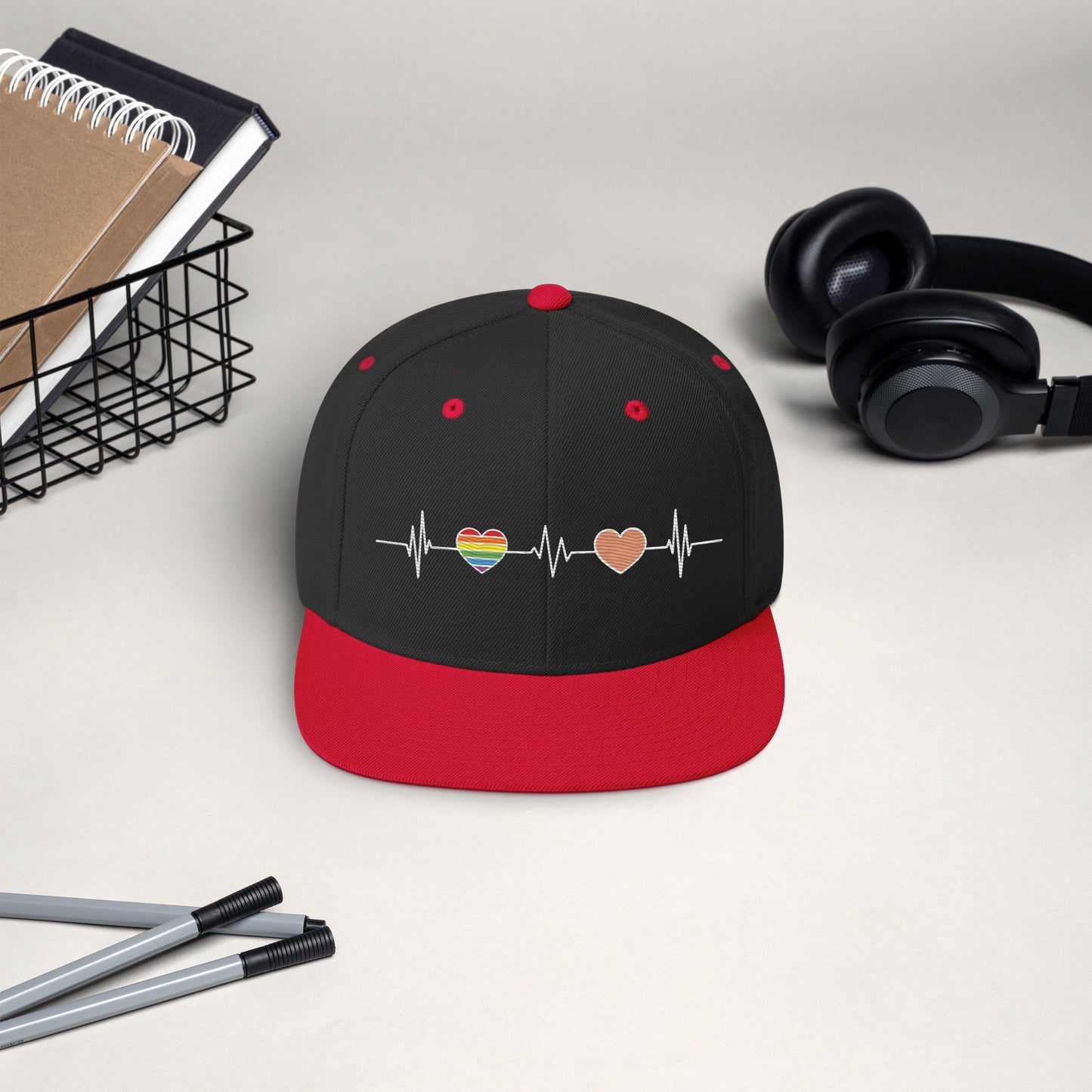 Life Line Love Snapback Hat
