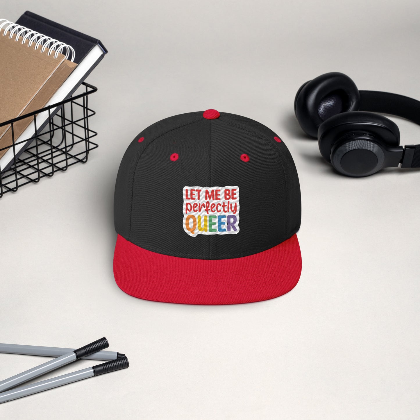 perfectly Queer Snapback Hat