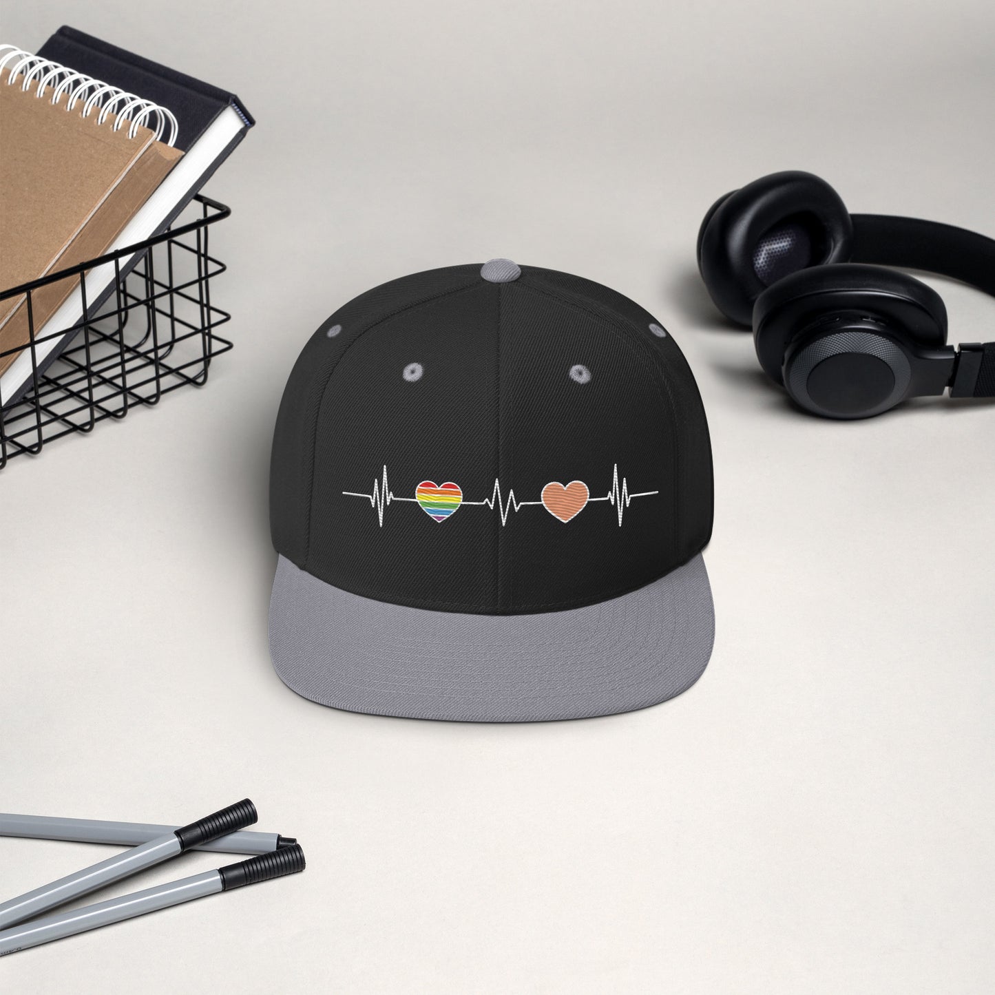Life Line Love Snapback Hat