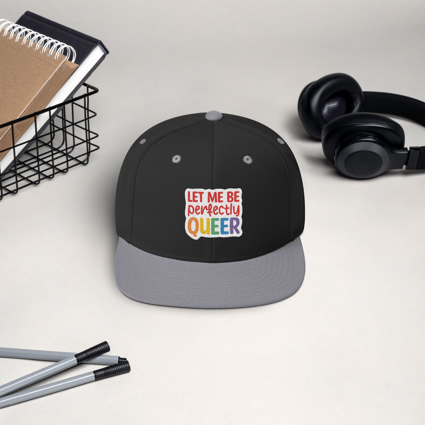 perfectly Queer Snapback Hat