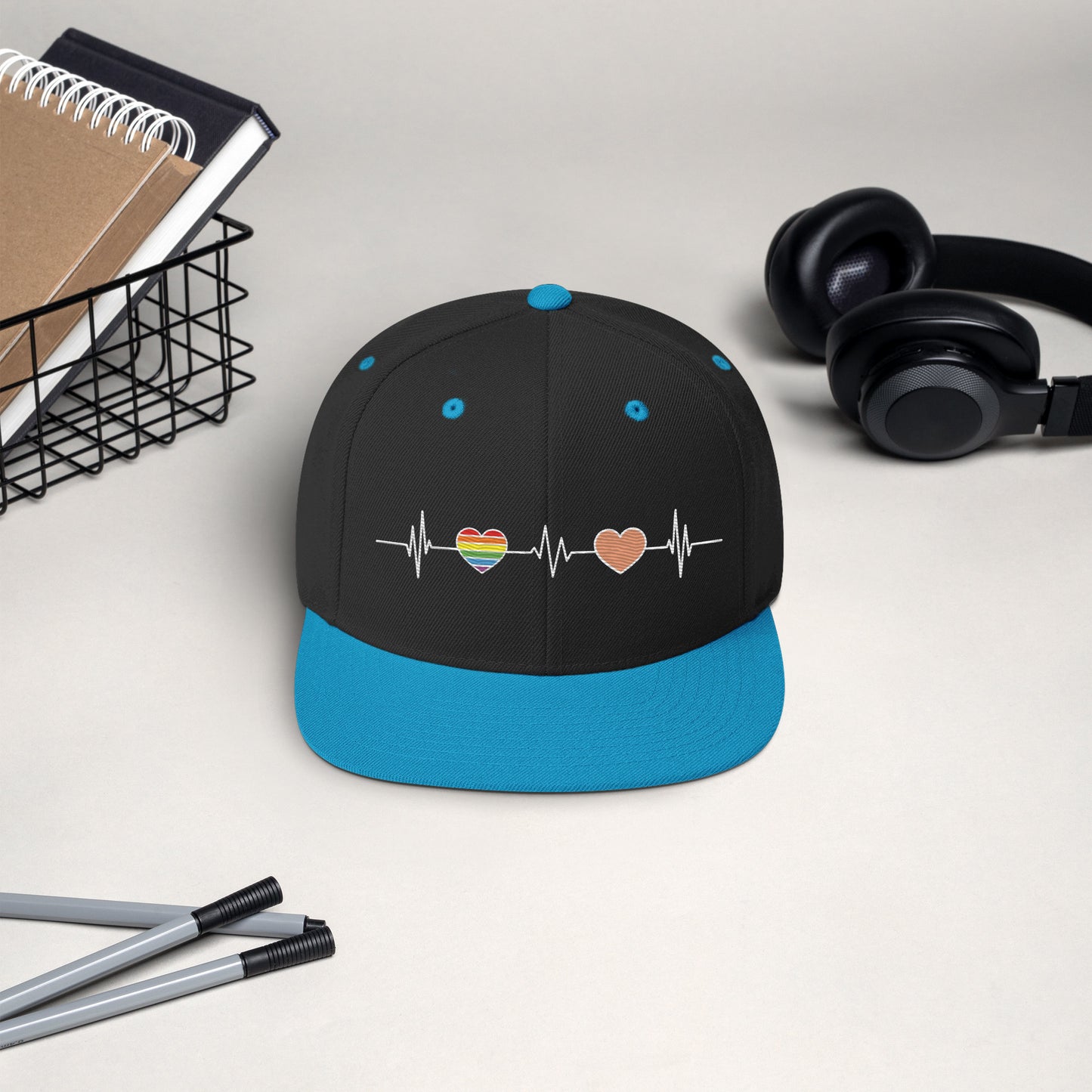 Life Line Love Snapback Hat
