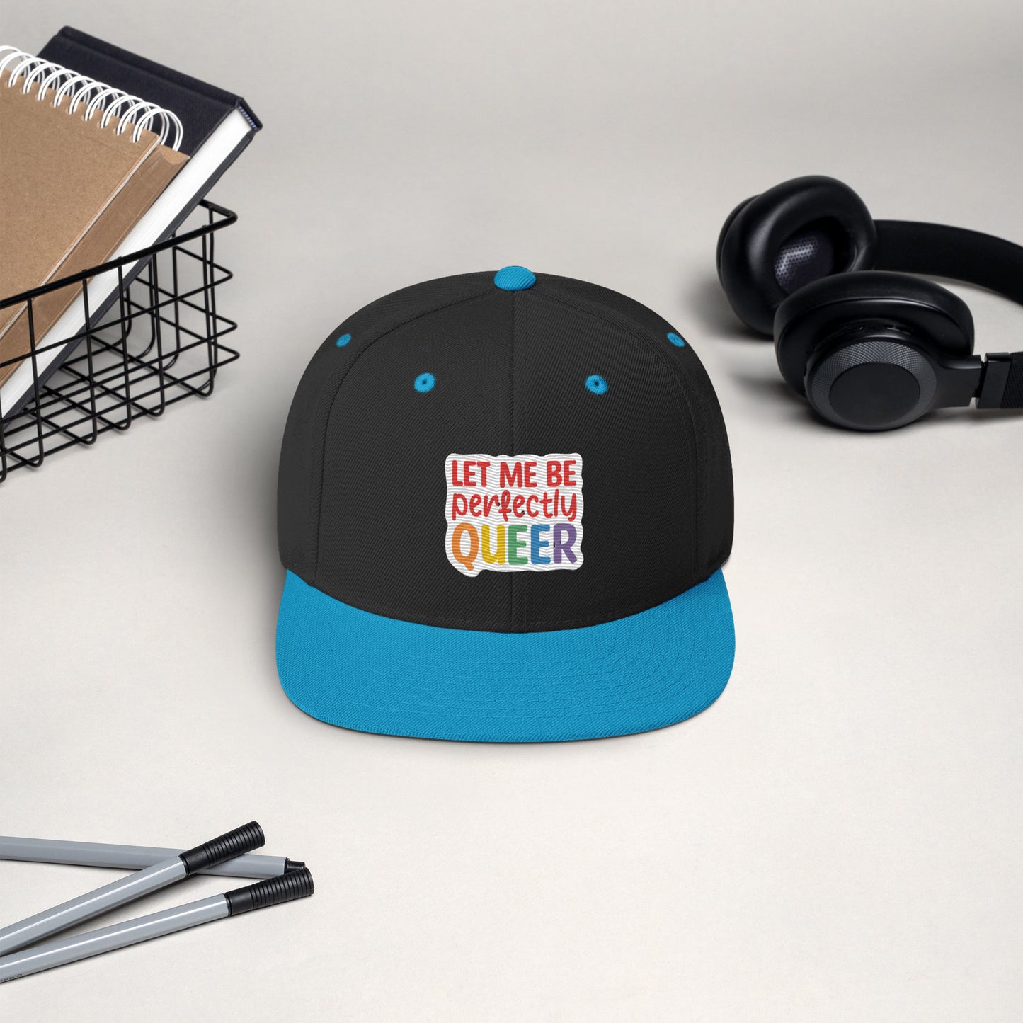 perfectly Queer Snapback Hat