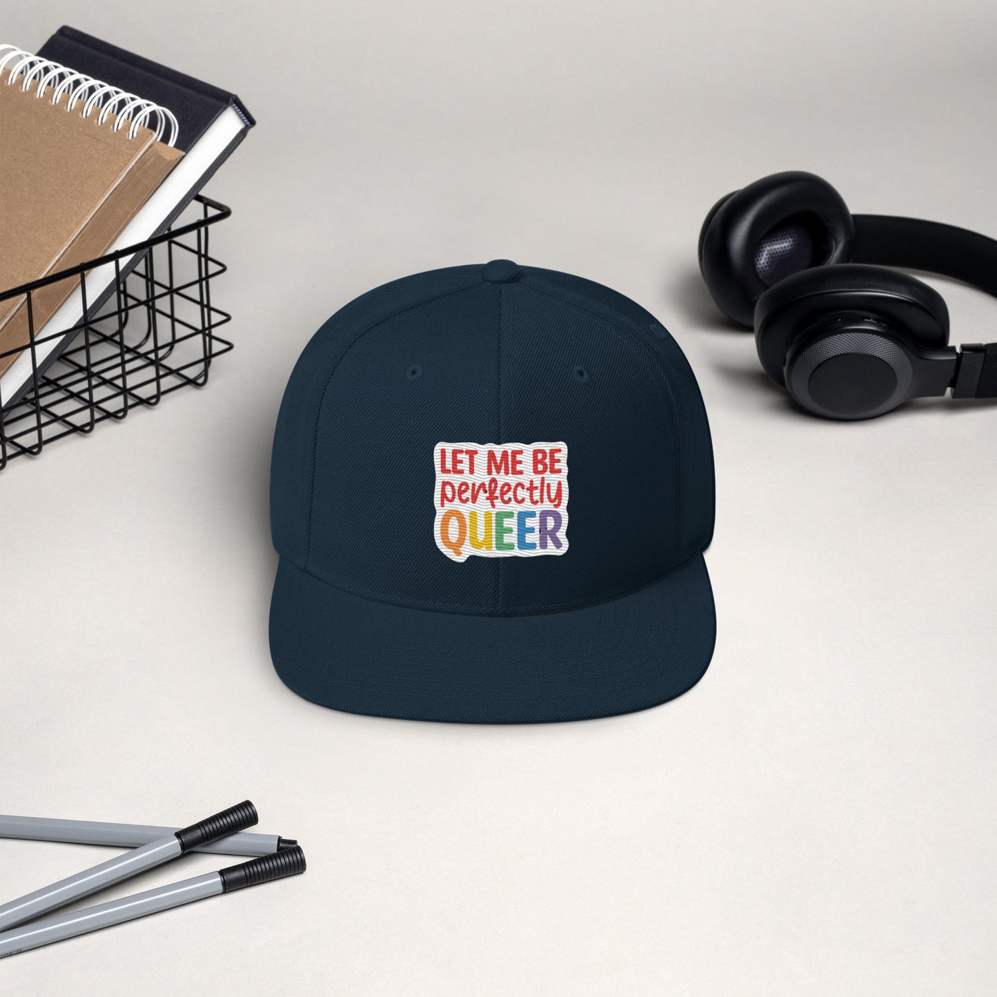 perfectly Queer Snapback Hat