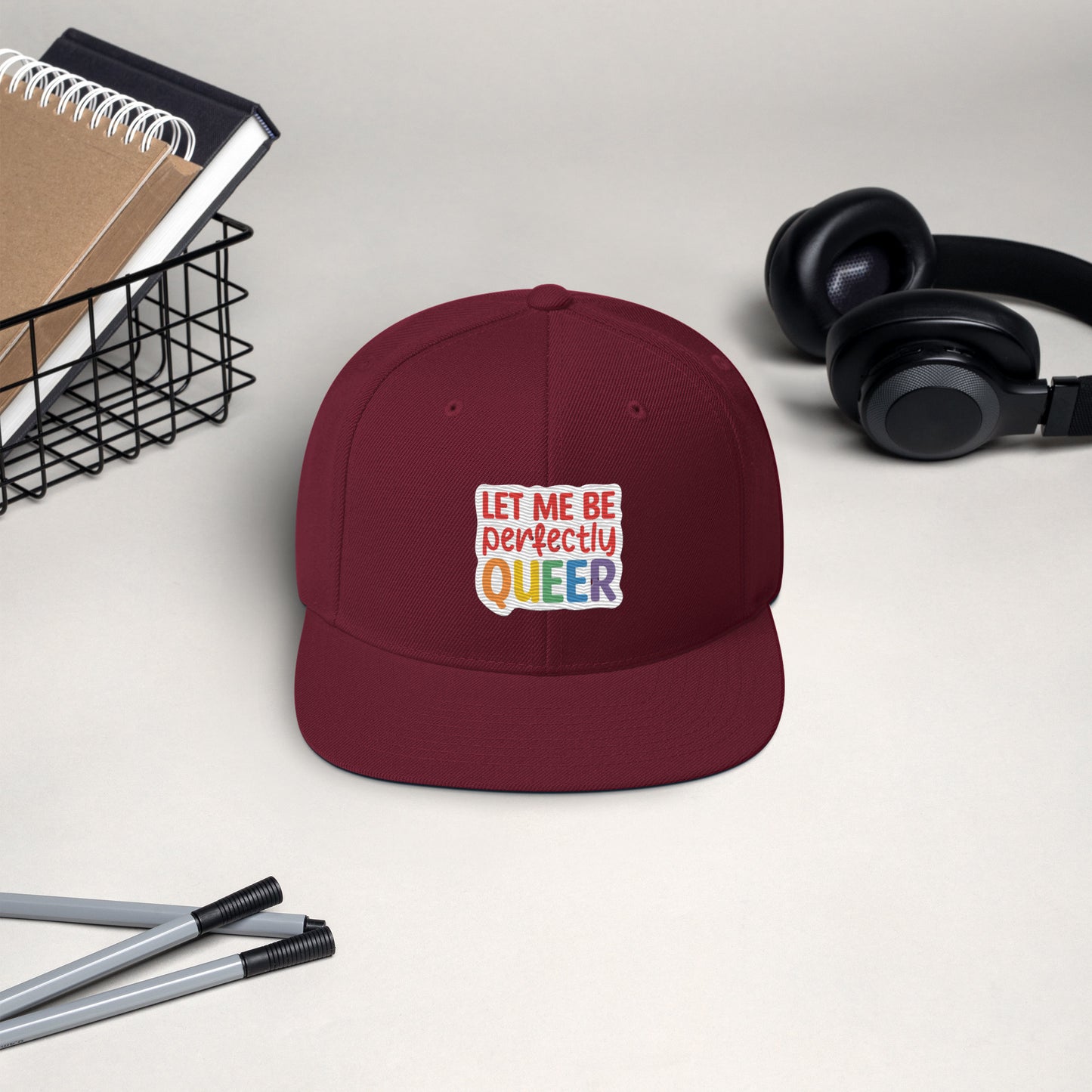 perfectly Queer Snapback Hat