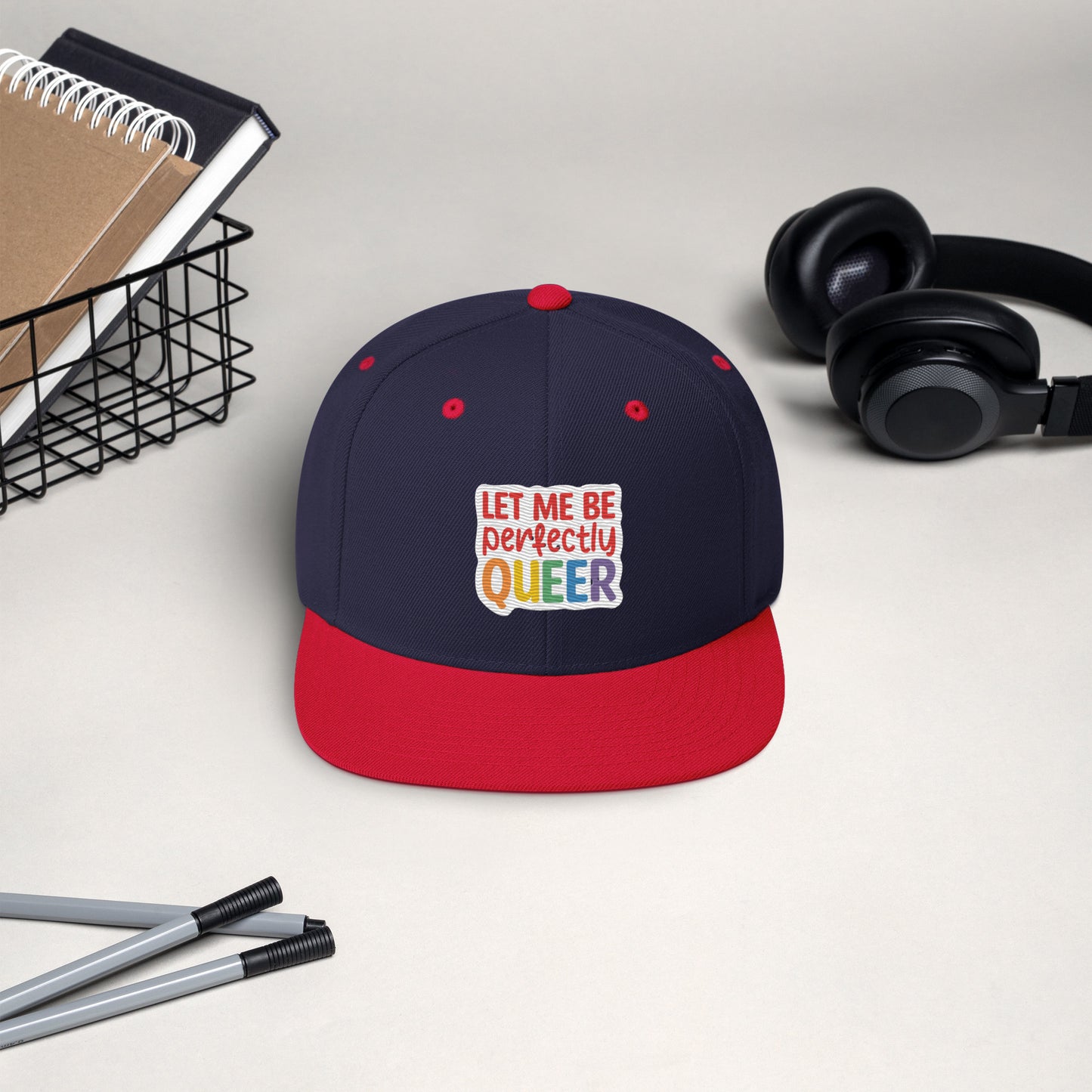 perfectly Queer Snapback Hat