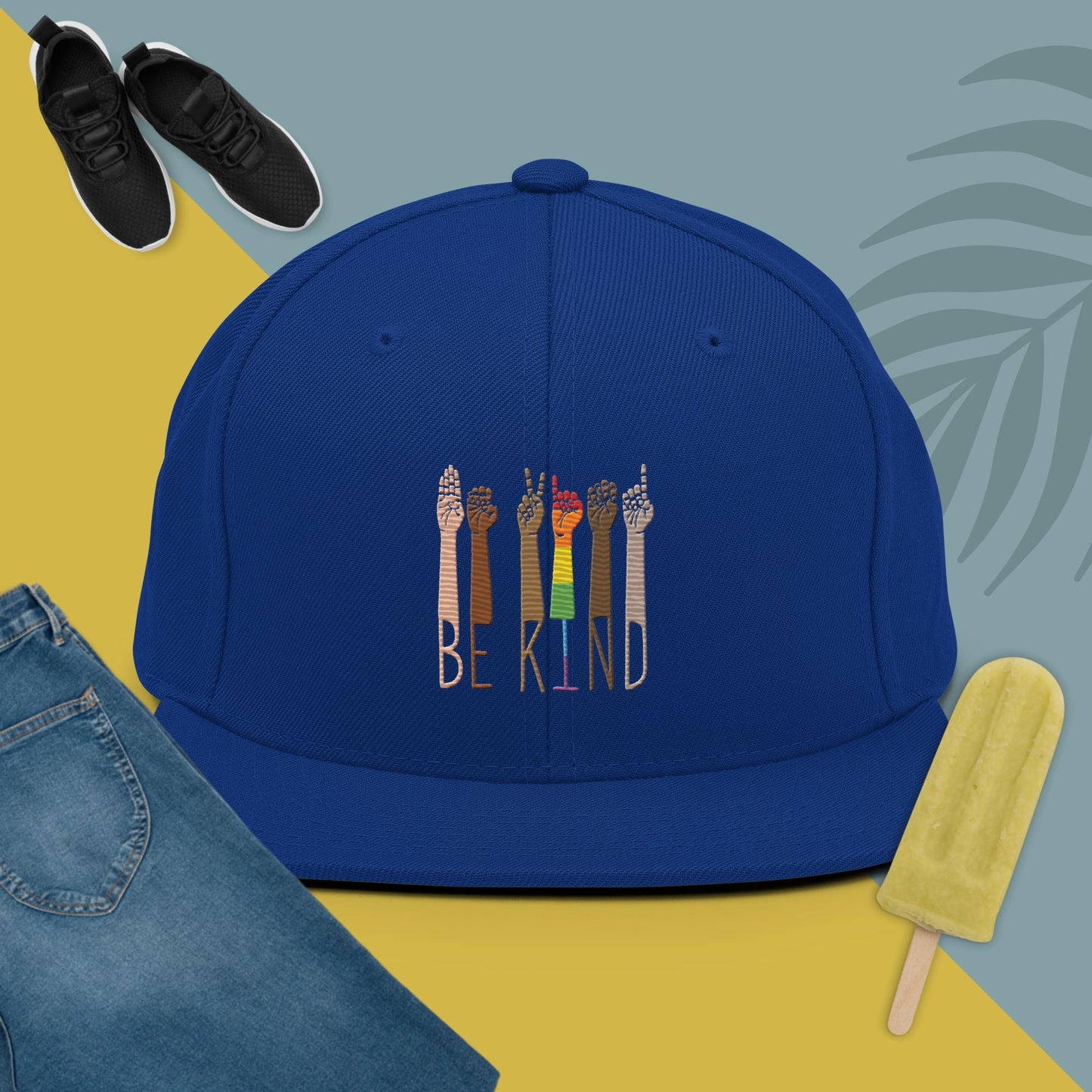 Kind Sign Snapback Hat