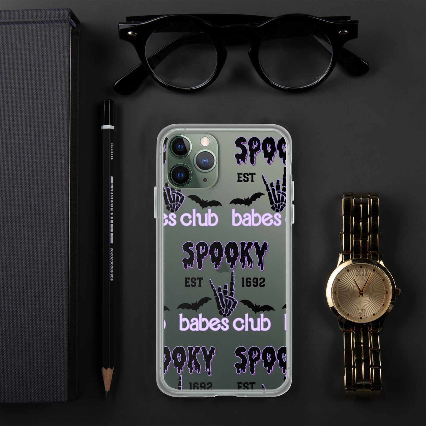 Bad Babes Club Clear Case for Apple Phone