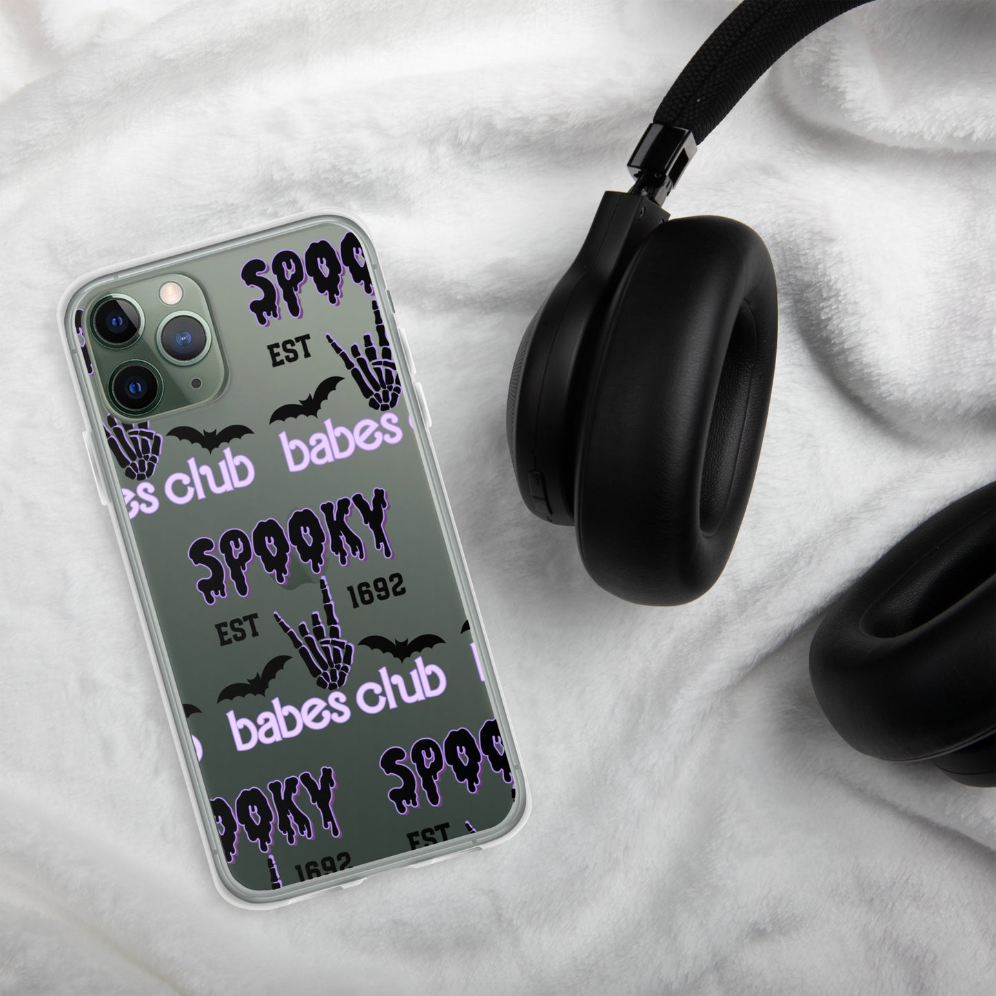 Bad Babes Club Clear Case for Apple Phone