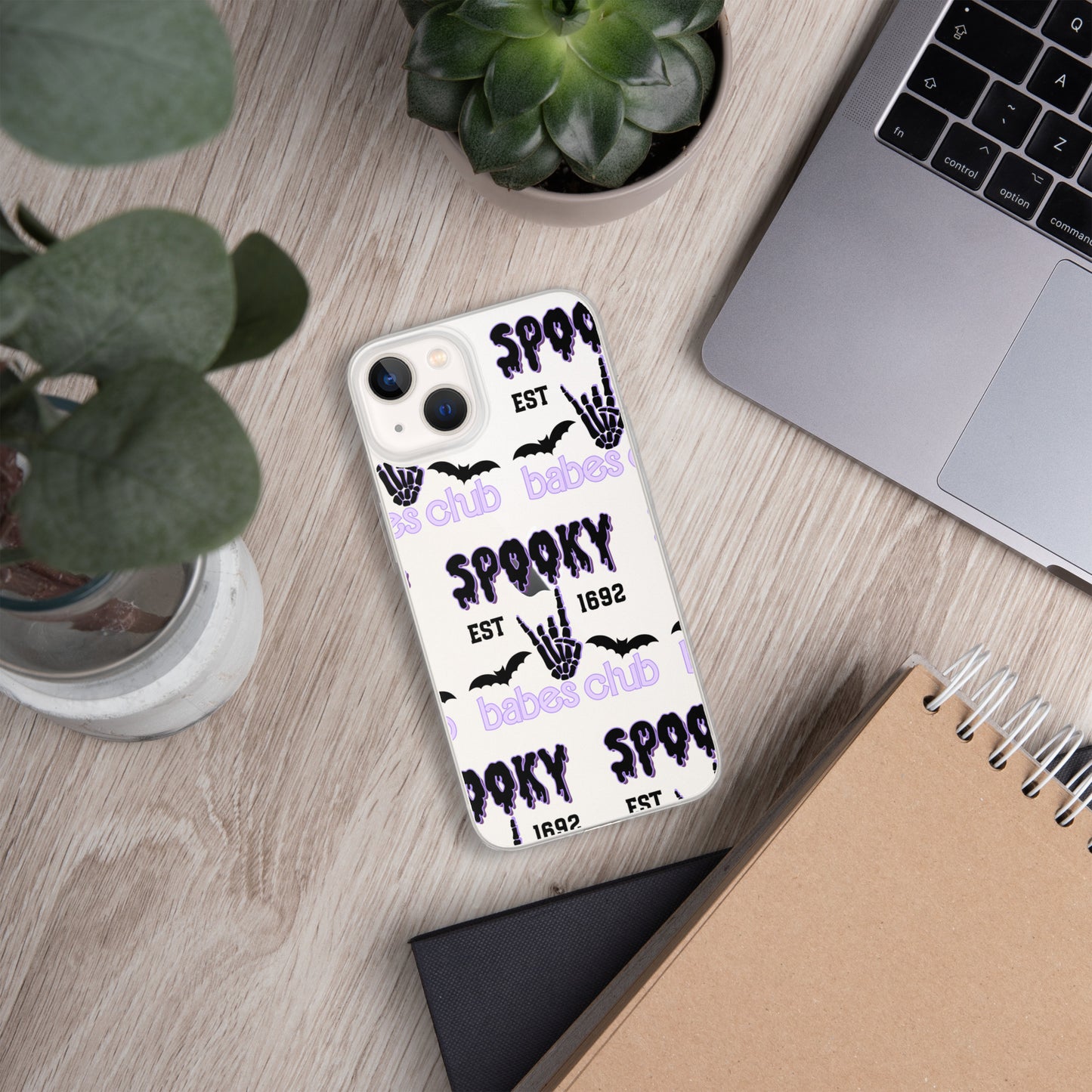 Bad Babes Club Clear Case for Apple Phone