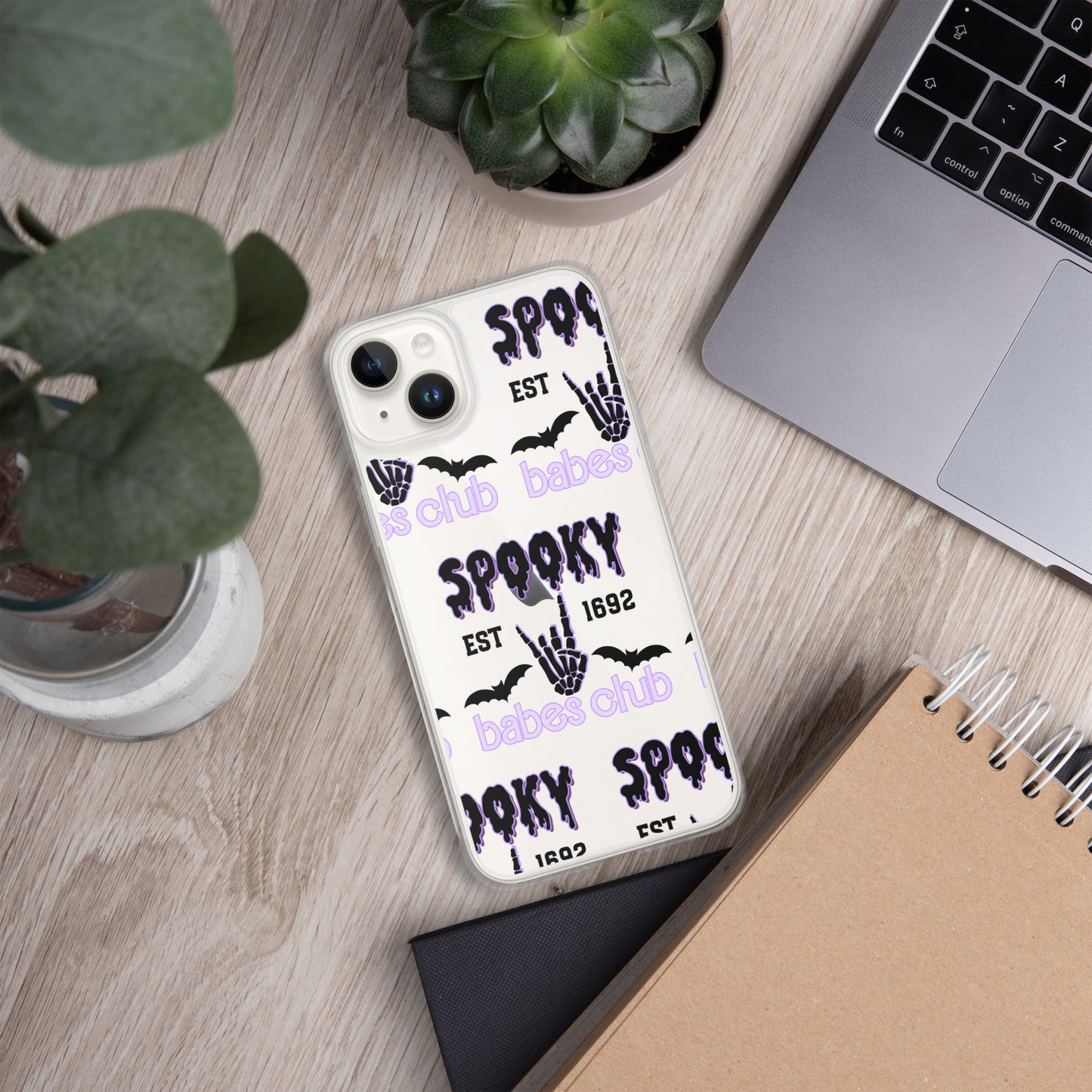 Bad Babes Club Clear Case for Apple Phone