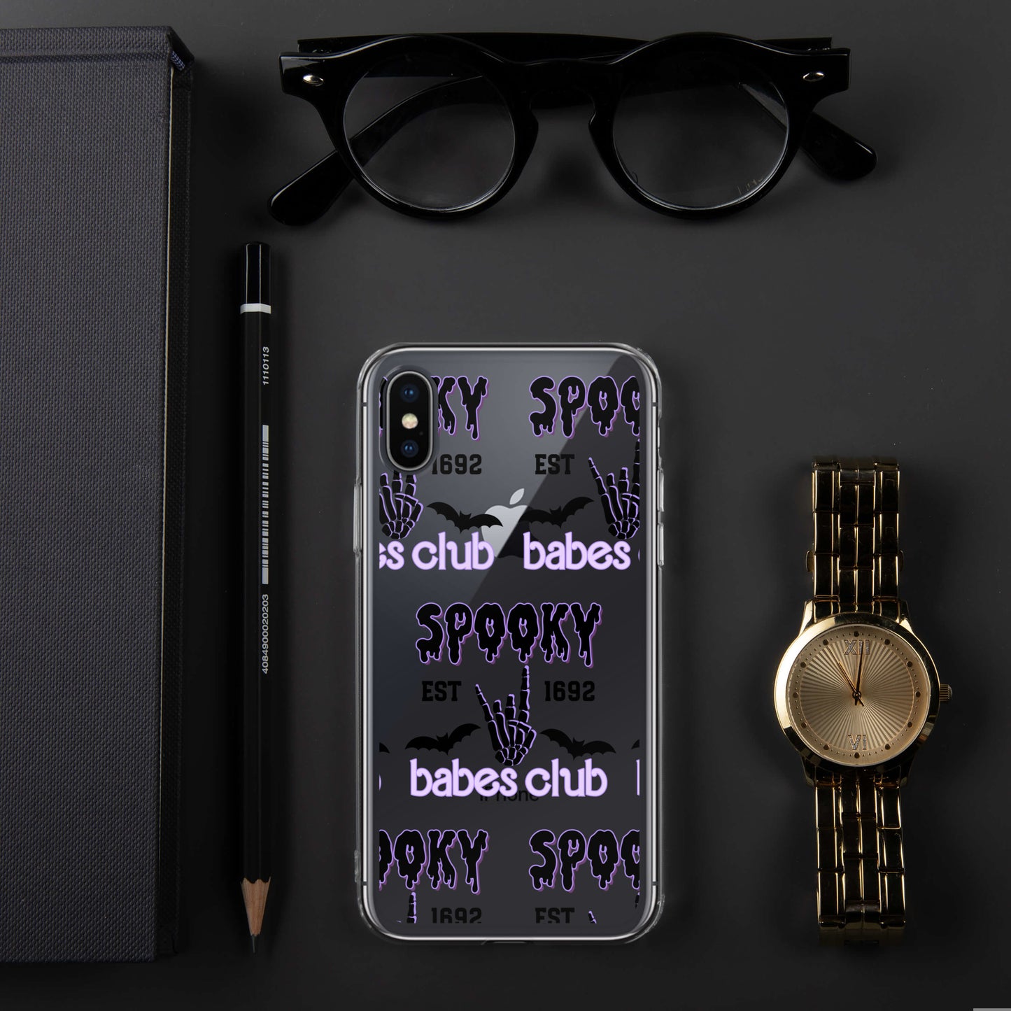 Bad Babes Club Clear Case for Apple Phone
