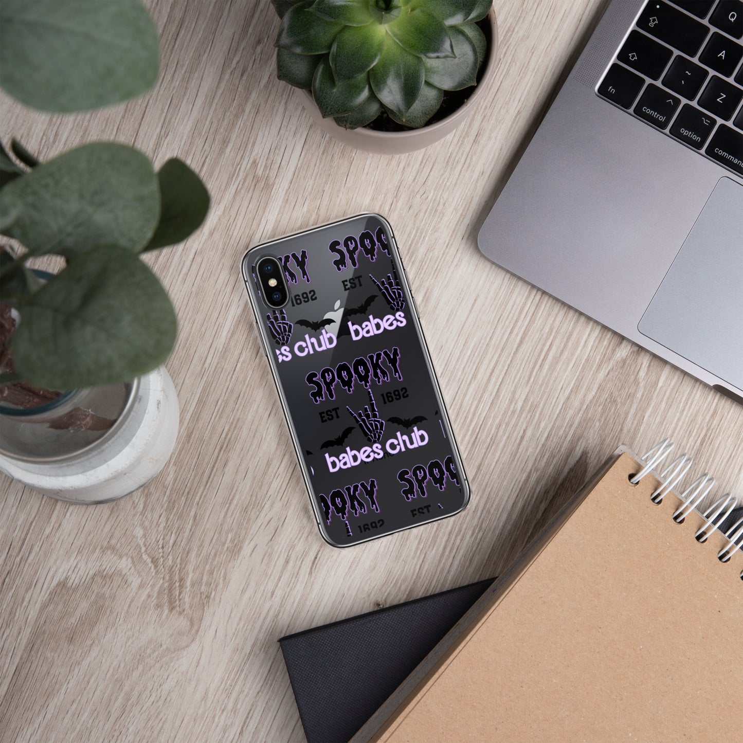 Bad Babes Club Clear Case for Apple Phone