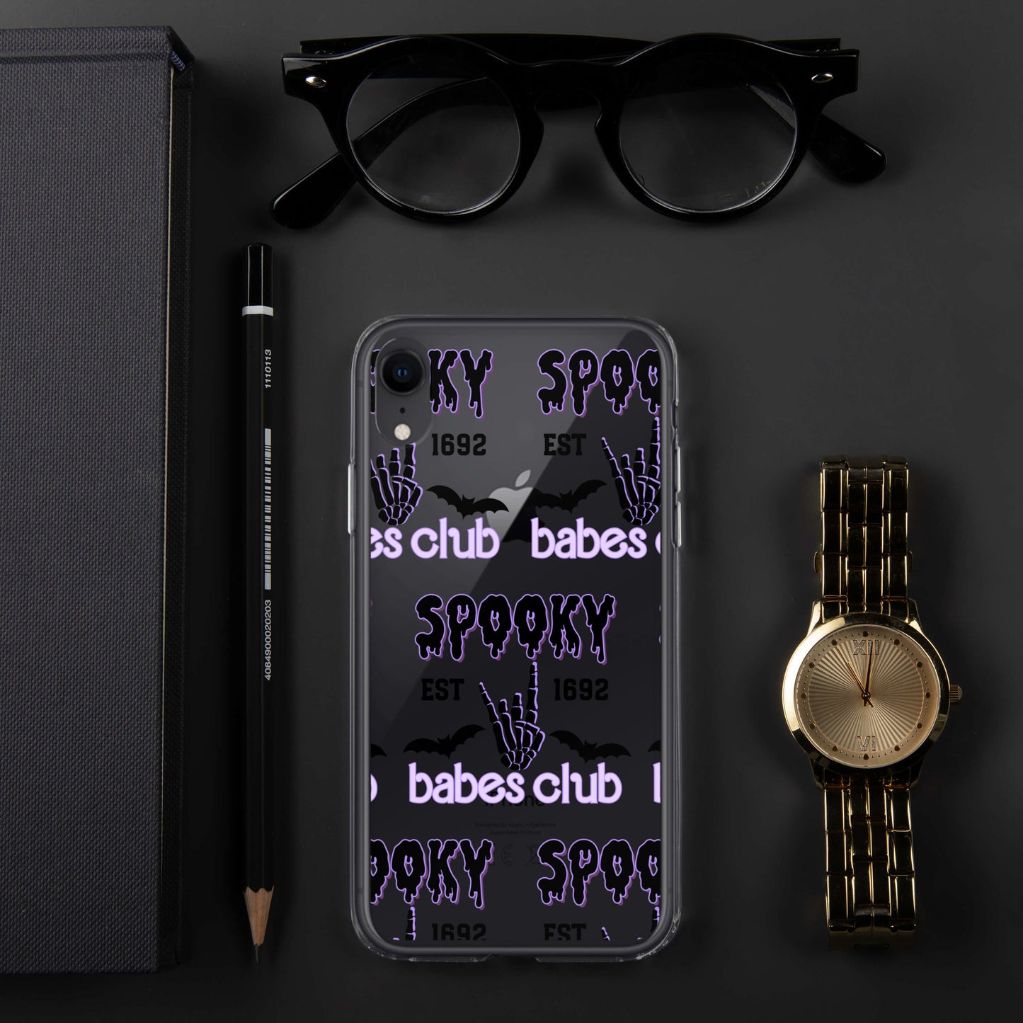 Bad Babes Club Clear Case for Apple Phone