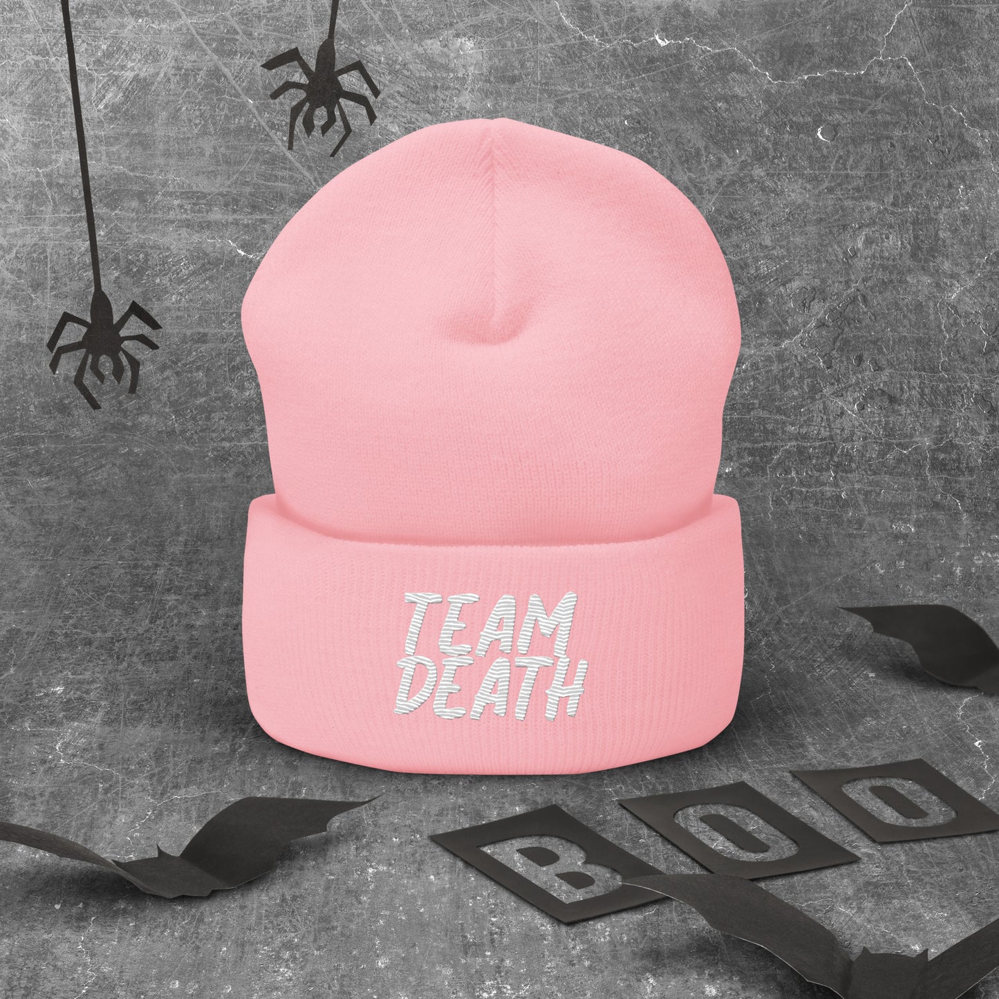 Team Death Cuffed Beanie