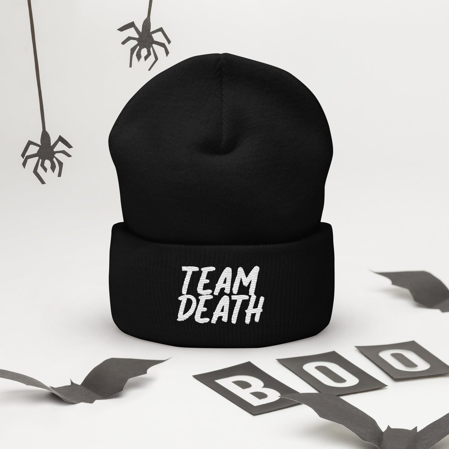 Team Death Cuffed Beanie