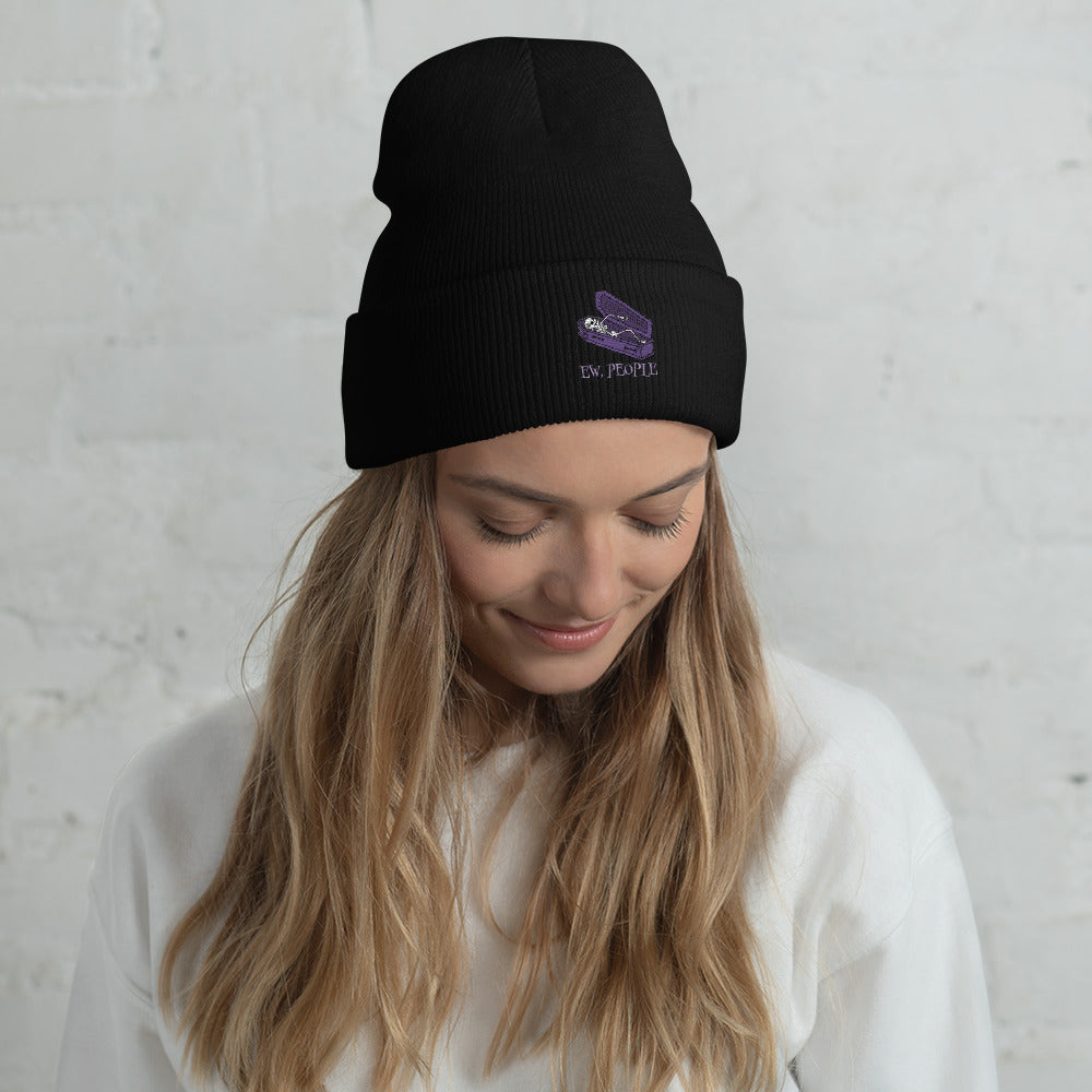EW People Cuffed Beanie Hat