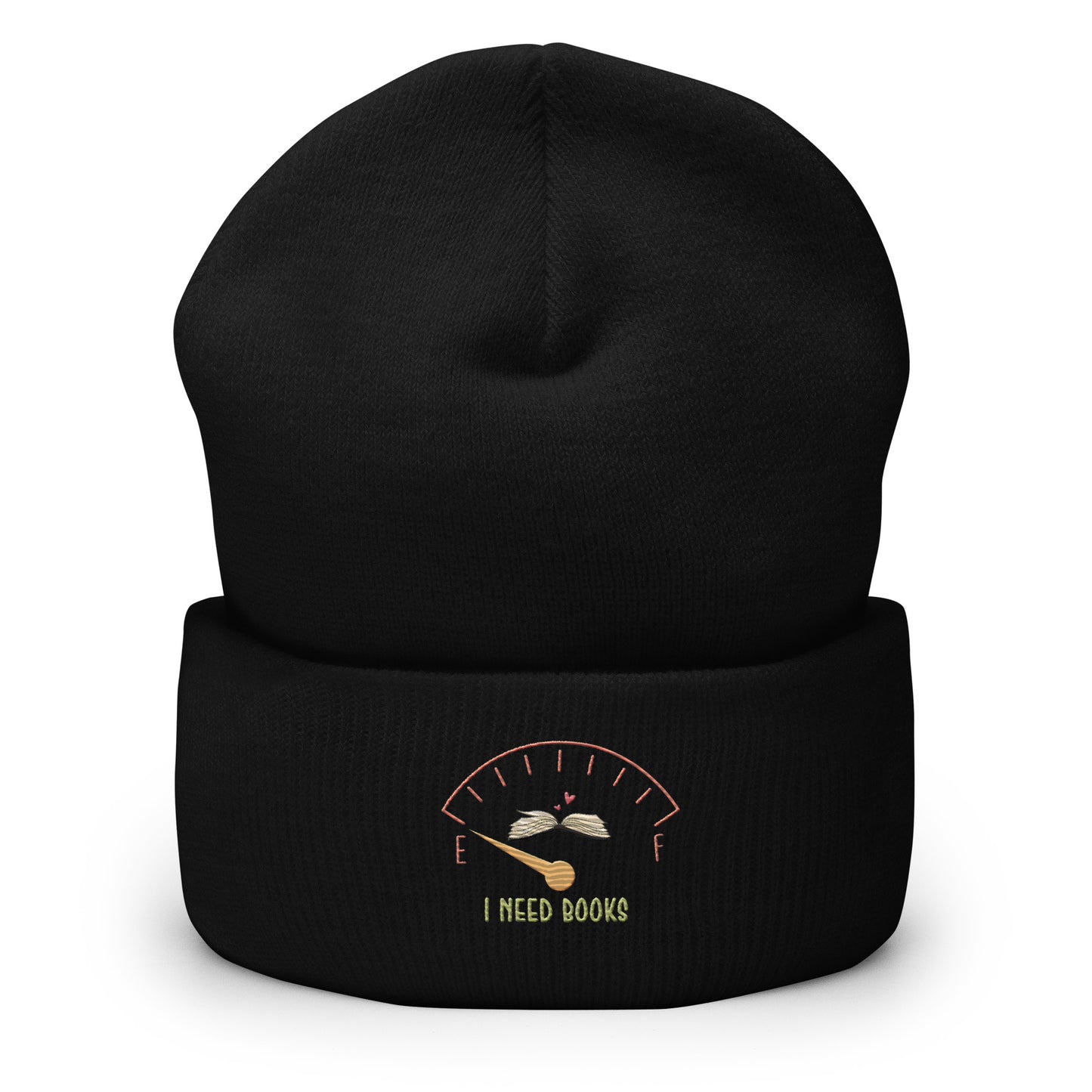 I need Books Cuffed Beanie