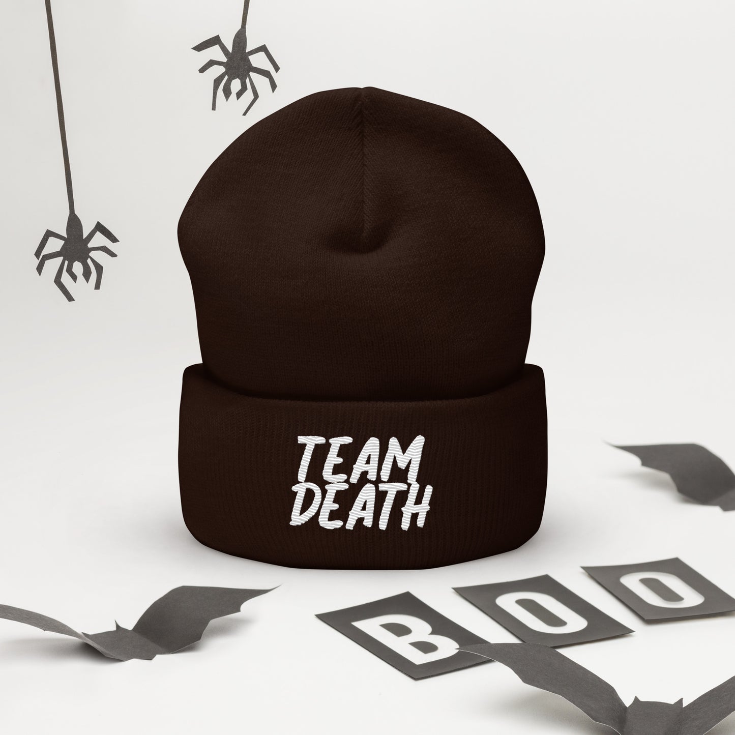Team Death Cuffed Beanie