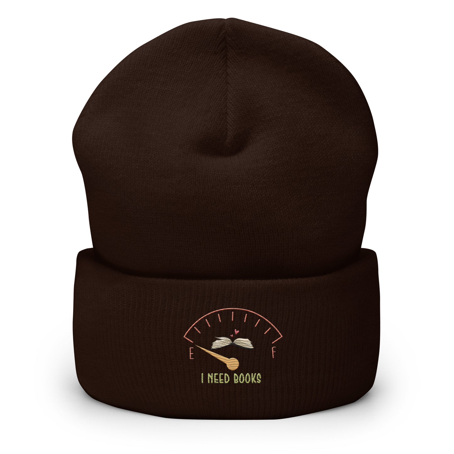 I need Books Cuffed Beanie