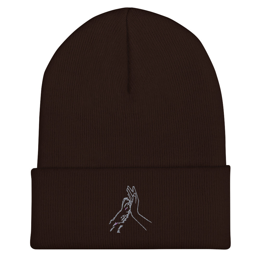 Paw & Hand Cuffed Beanie