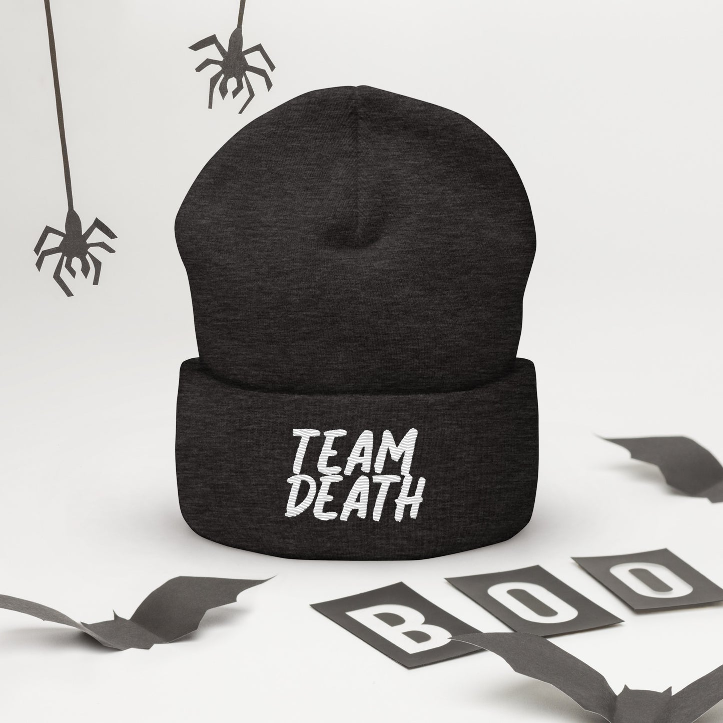 Team Death Cuffed Beanie