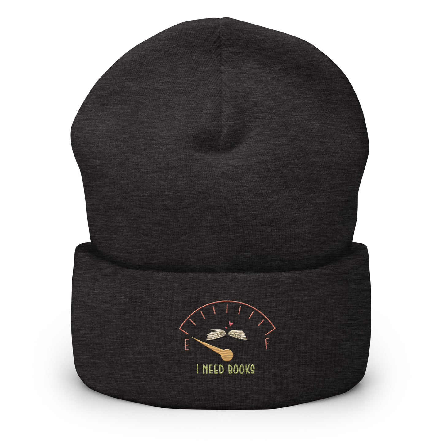I need Books Cuffed Beanie