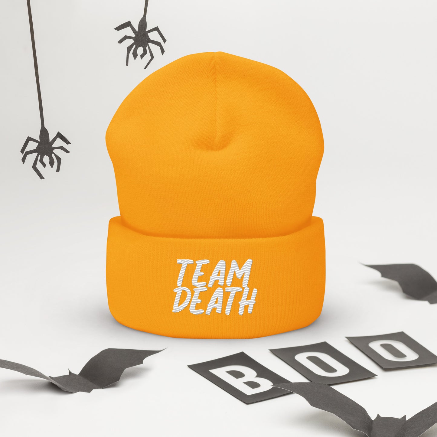 Team Death Cuffed Beanie