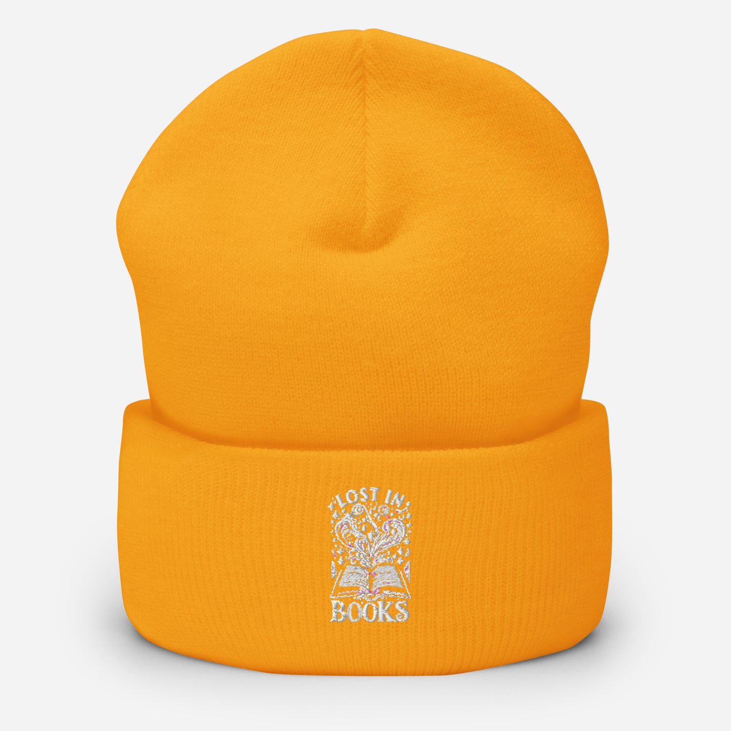 Lost In Books Cuffed Beanie
