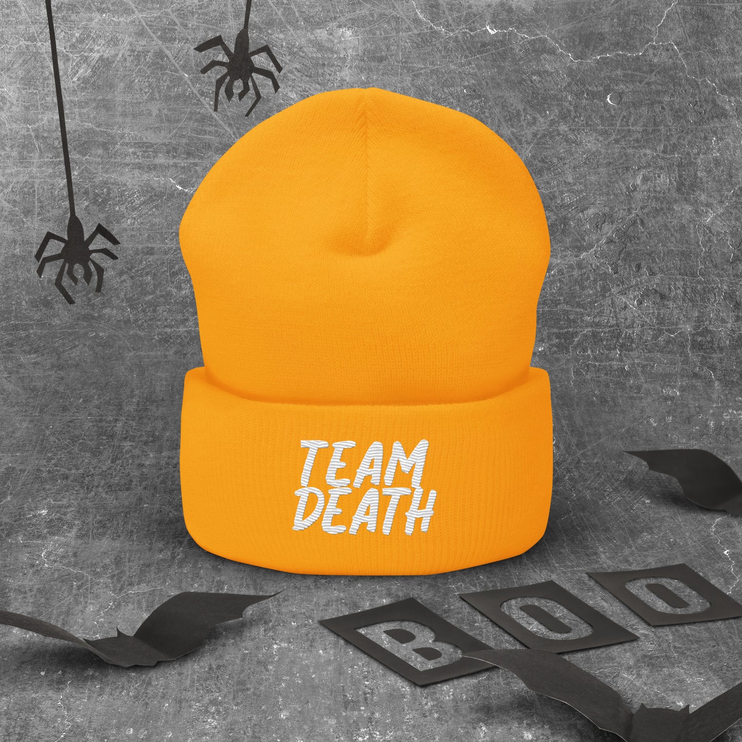 Team Death Cuffed Beanie