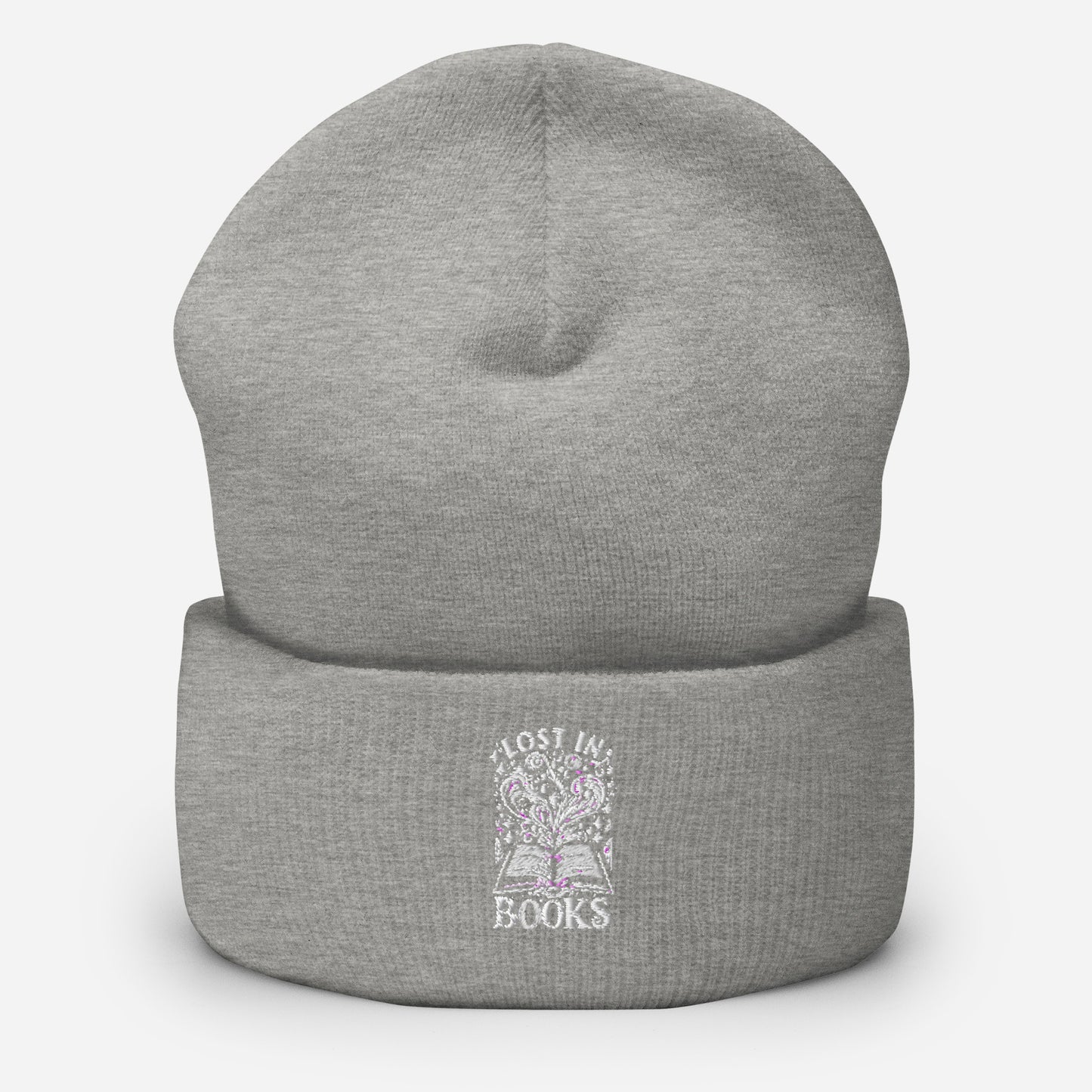 Lost In Books Cuffed Beanie