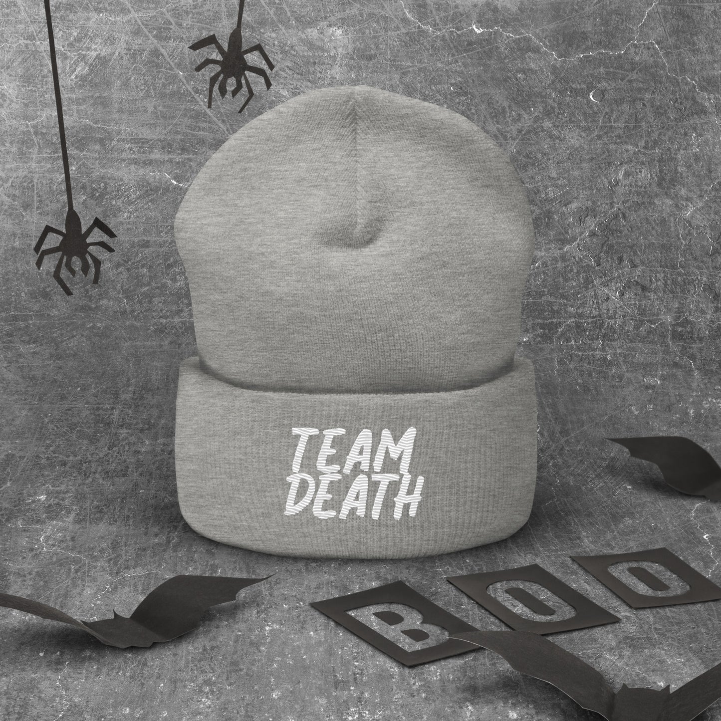 Team Death Cuffed Beanie