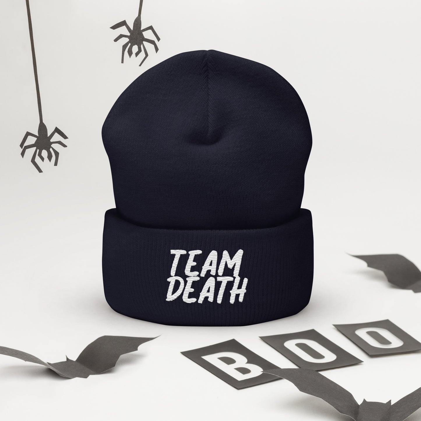 Team Death Cuffed Beanie