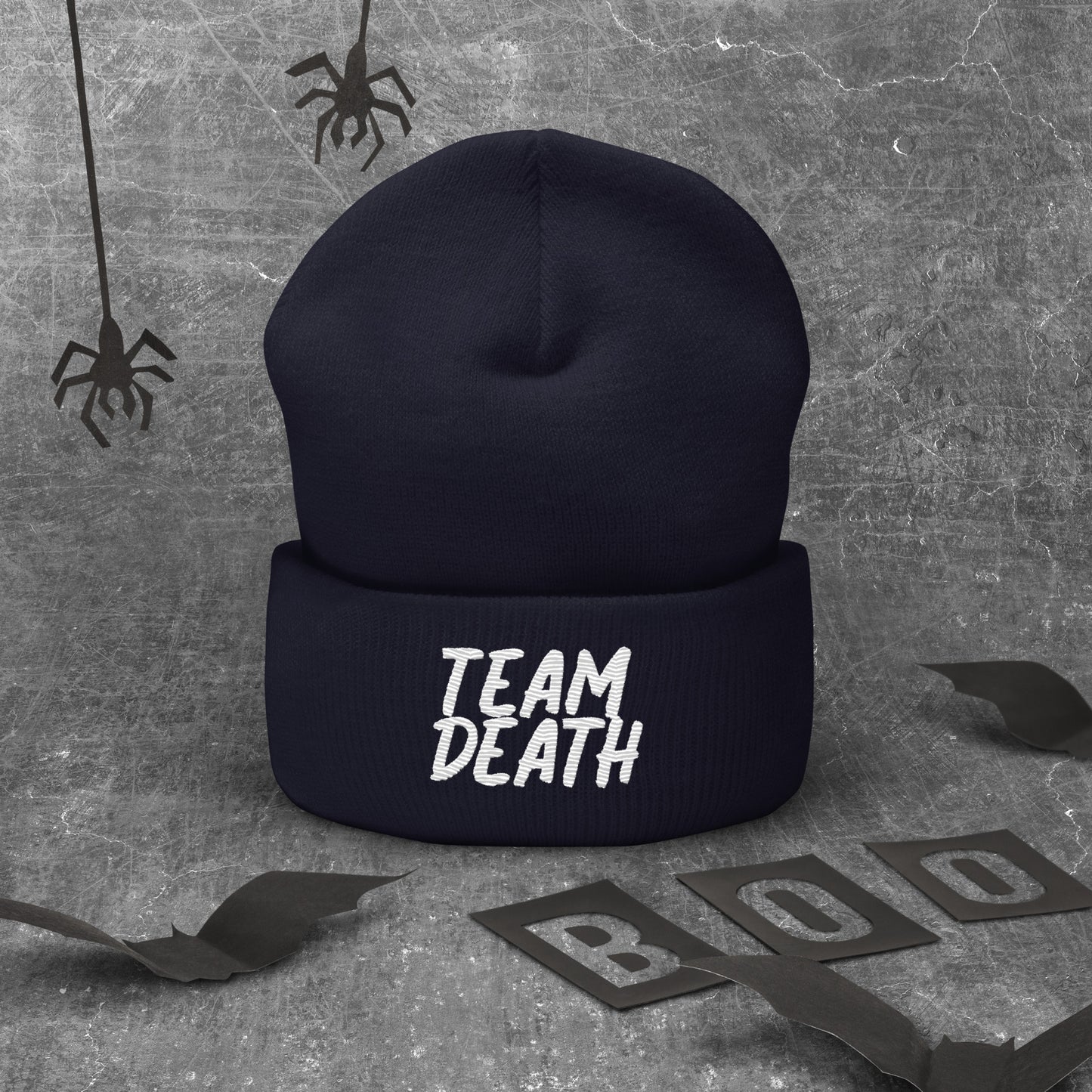 Team Death Cuffed Beanie