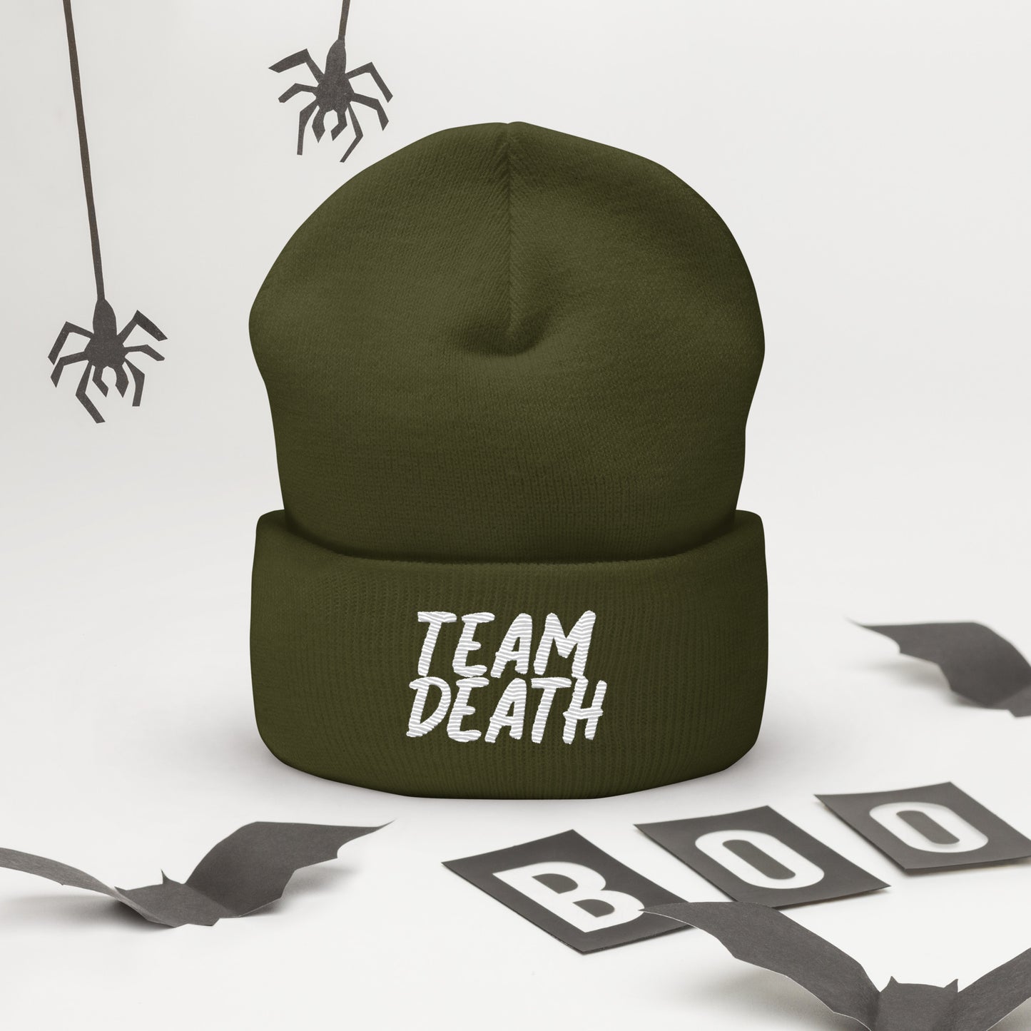Team Death Cuffed Beanie